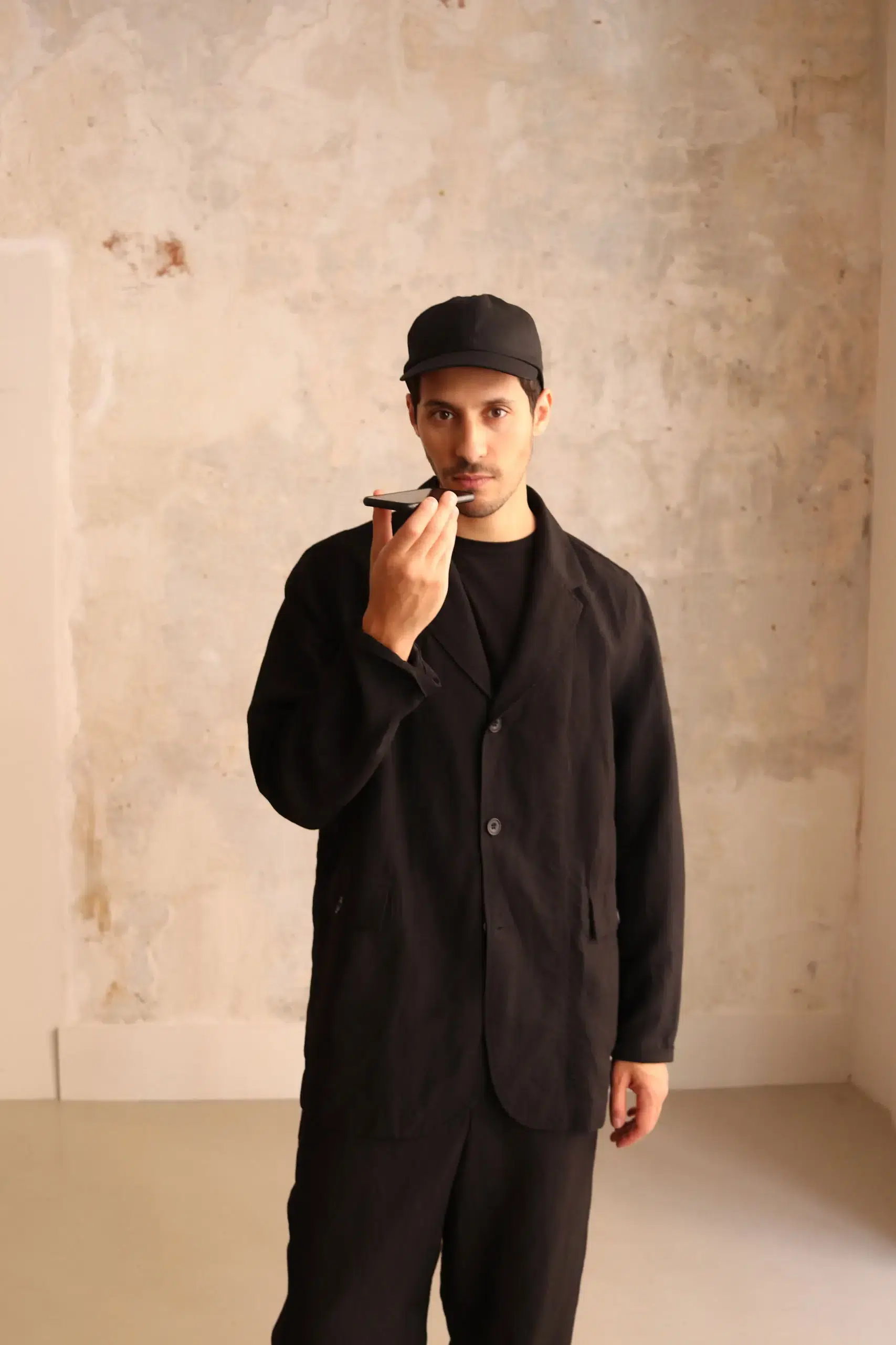 COMESANDGOES - WASHABLE TWILL STANDARD CAP NO.301366 - BLACK