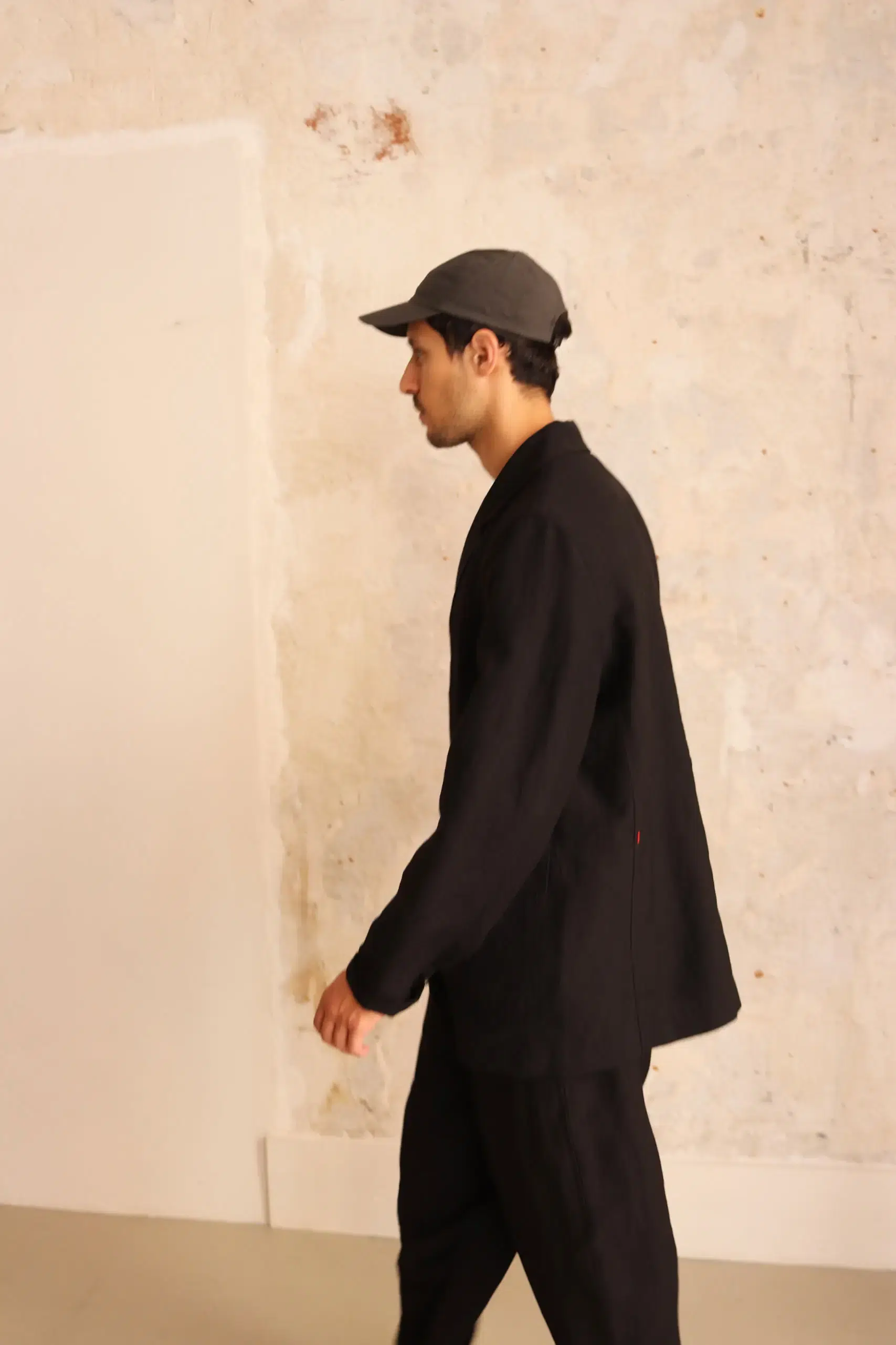 COMESANDGOES - COTTON SILK CAP NO.301406 - CHARCOAL
