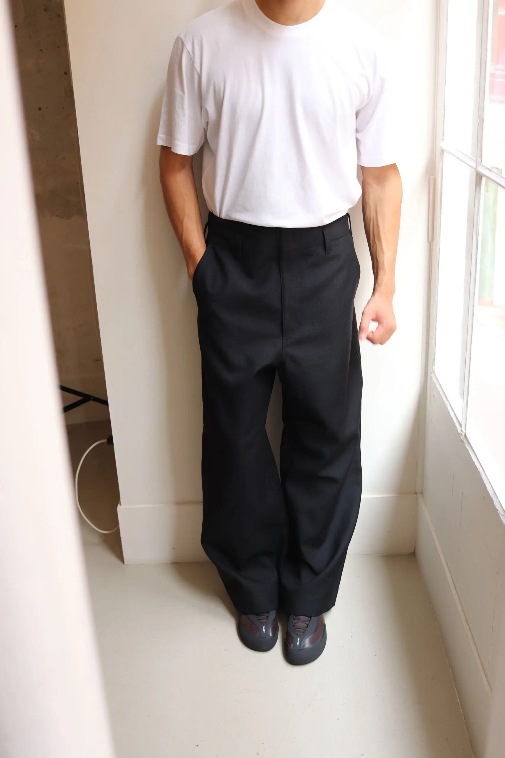 Comme Des Garçons Homme - MEN'S PANTS HR-P029-051 - BLACK