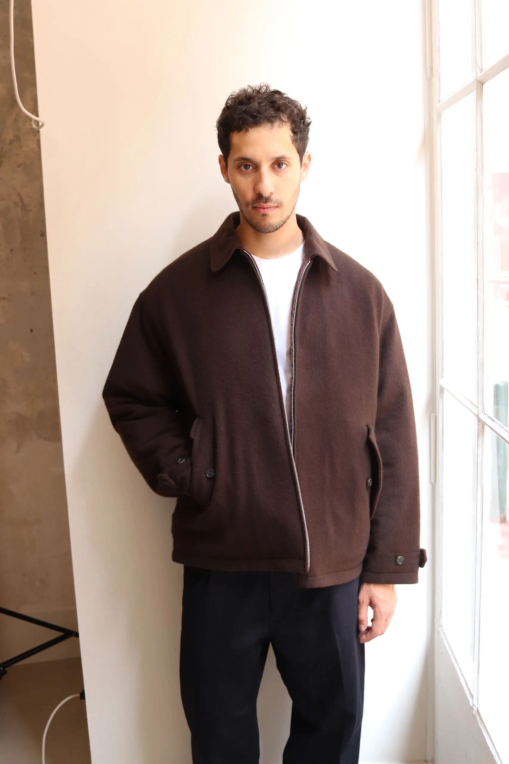 Comme Des Garçons Homme - MENS JACKET HR-J024-W26 - BROWN