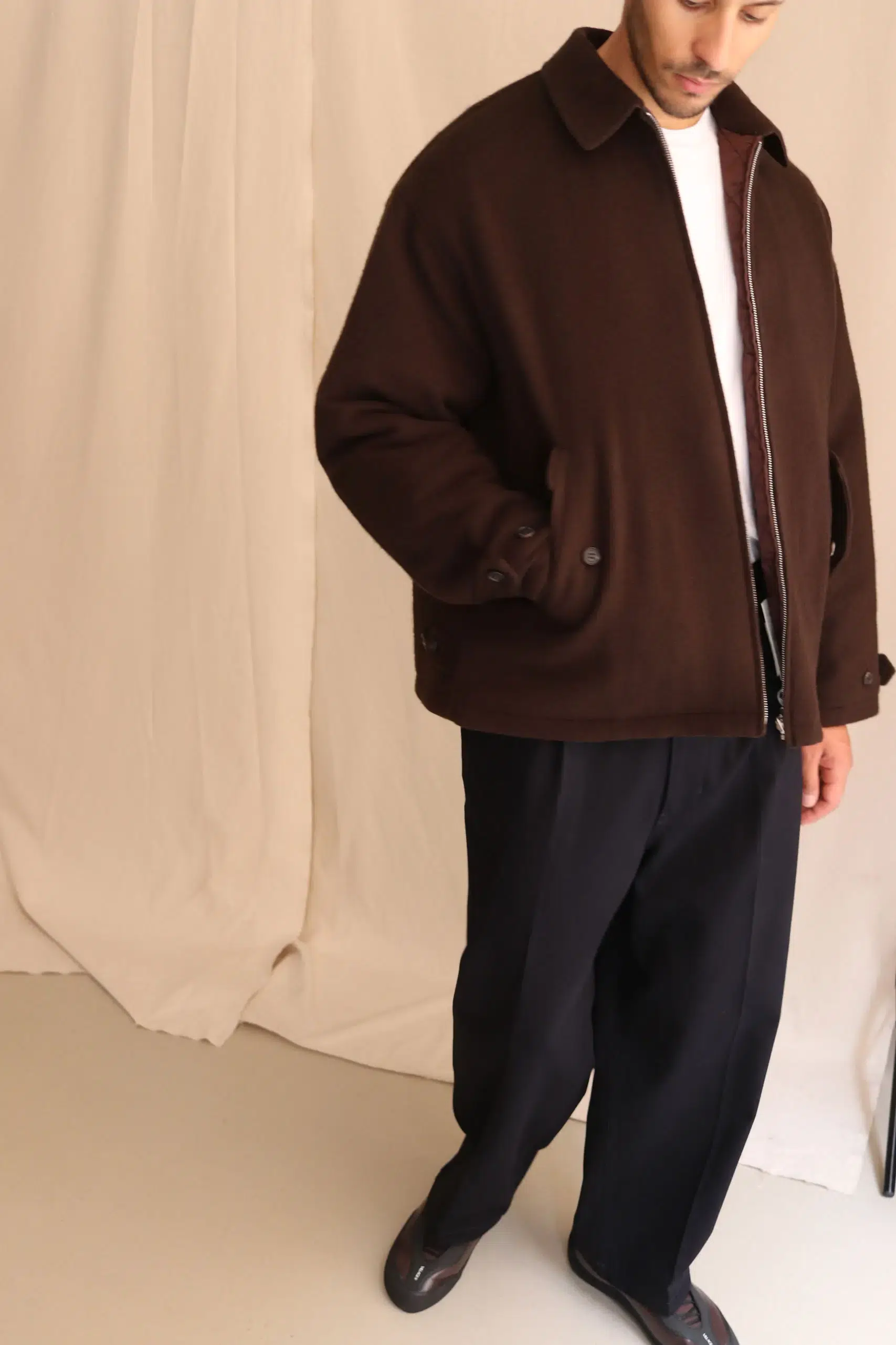 Comme Des Garçons Homme - MENS JACKET HR-J024-W26 - BROWN