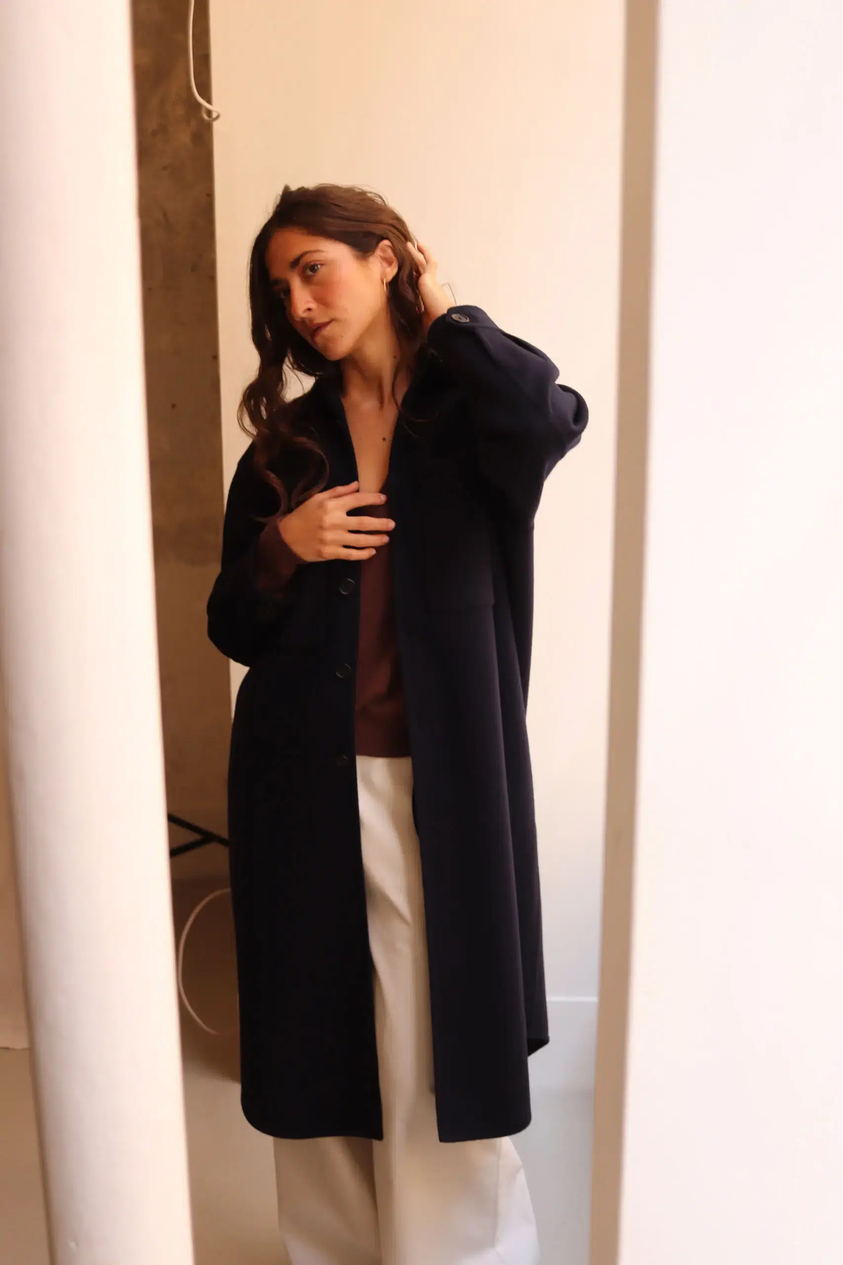 Asciari - MYLA COAT AS0111 - 85 NAVY