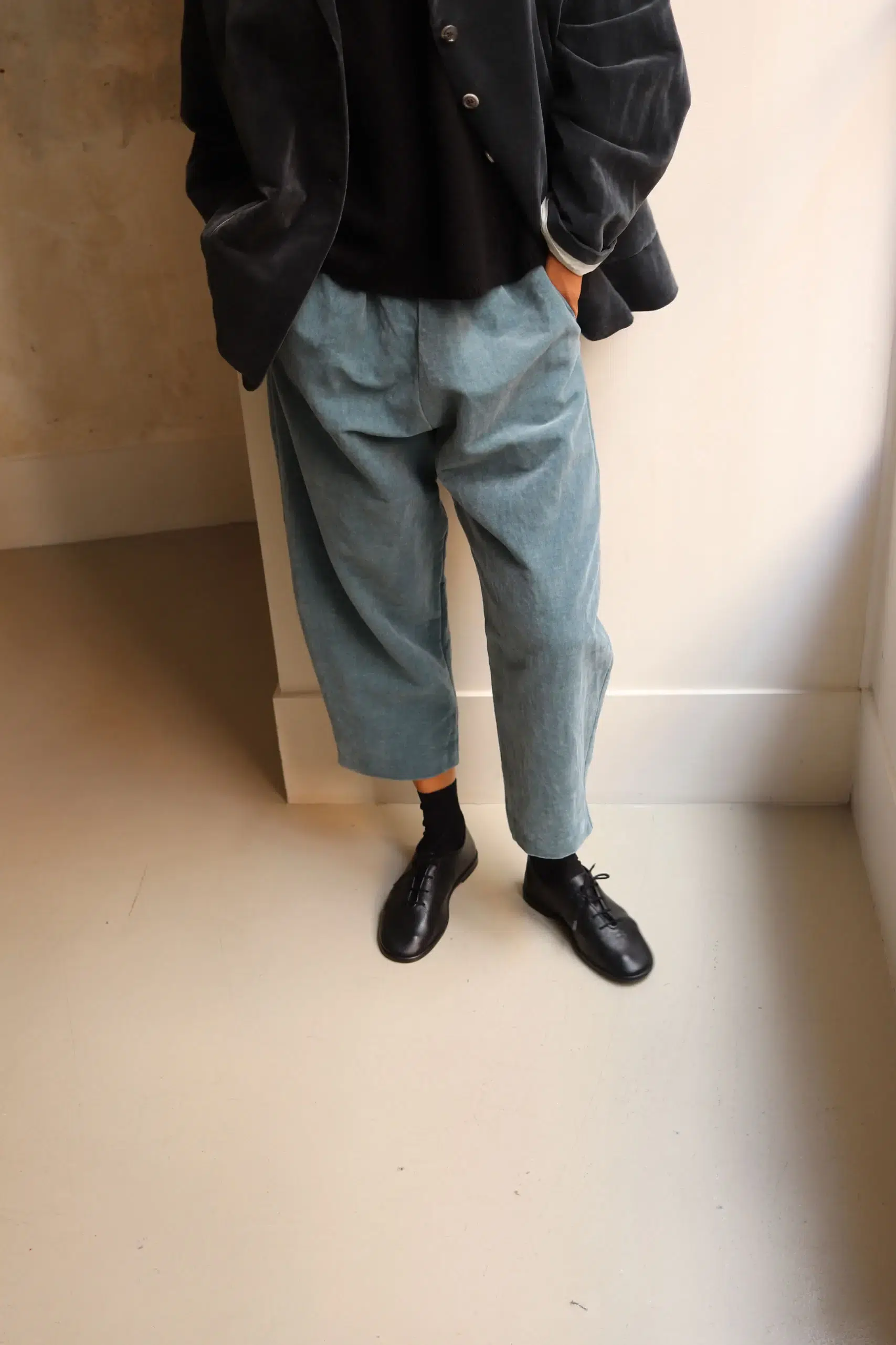 ApuntoB - Trousers P540/TS984 - Dark Turquoise