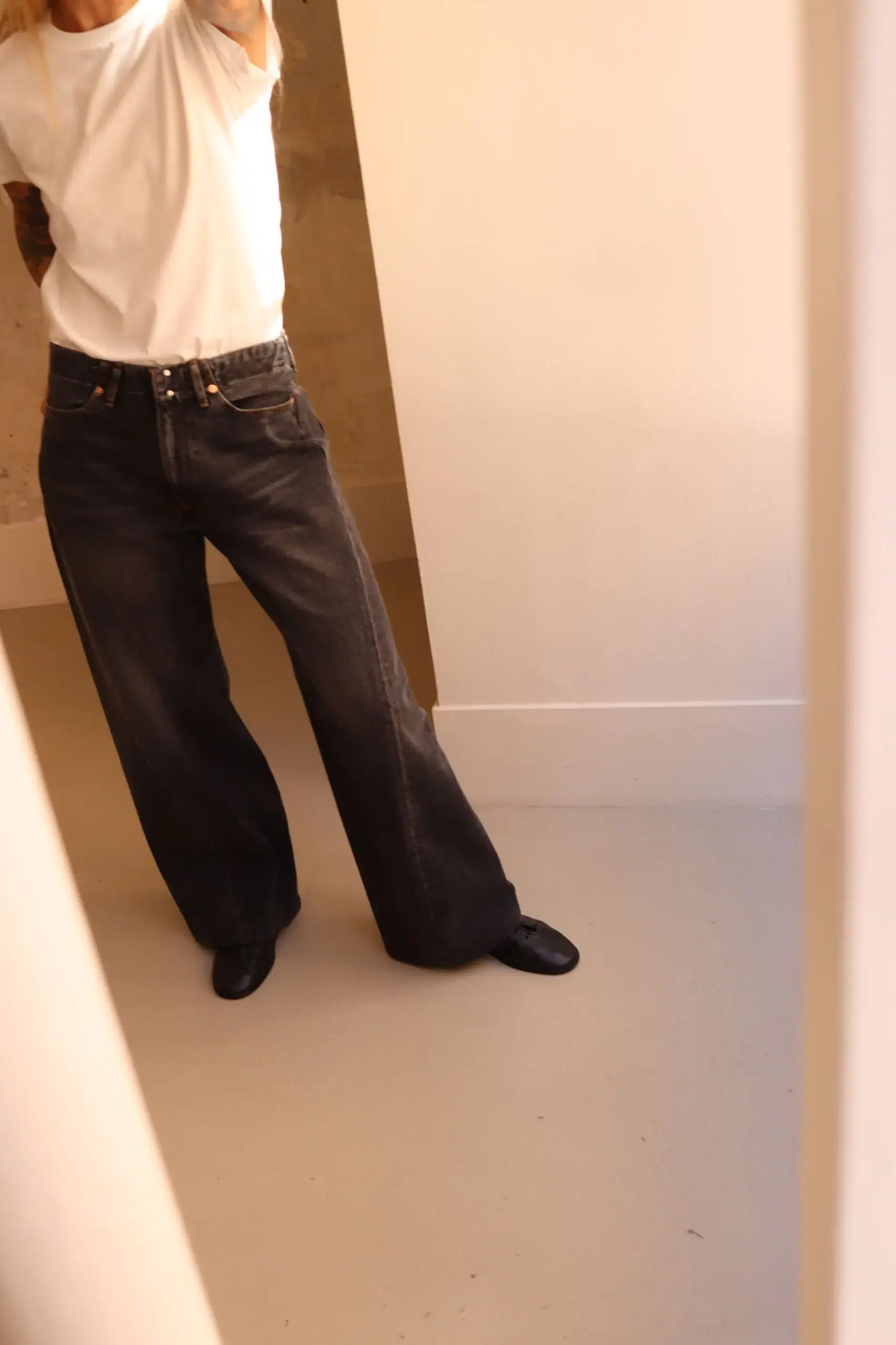 Tanaka - BOY JEAN TROUSERS ST-245-DG - DARK GRAY