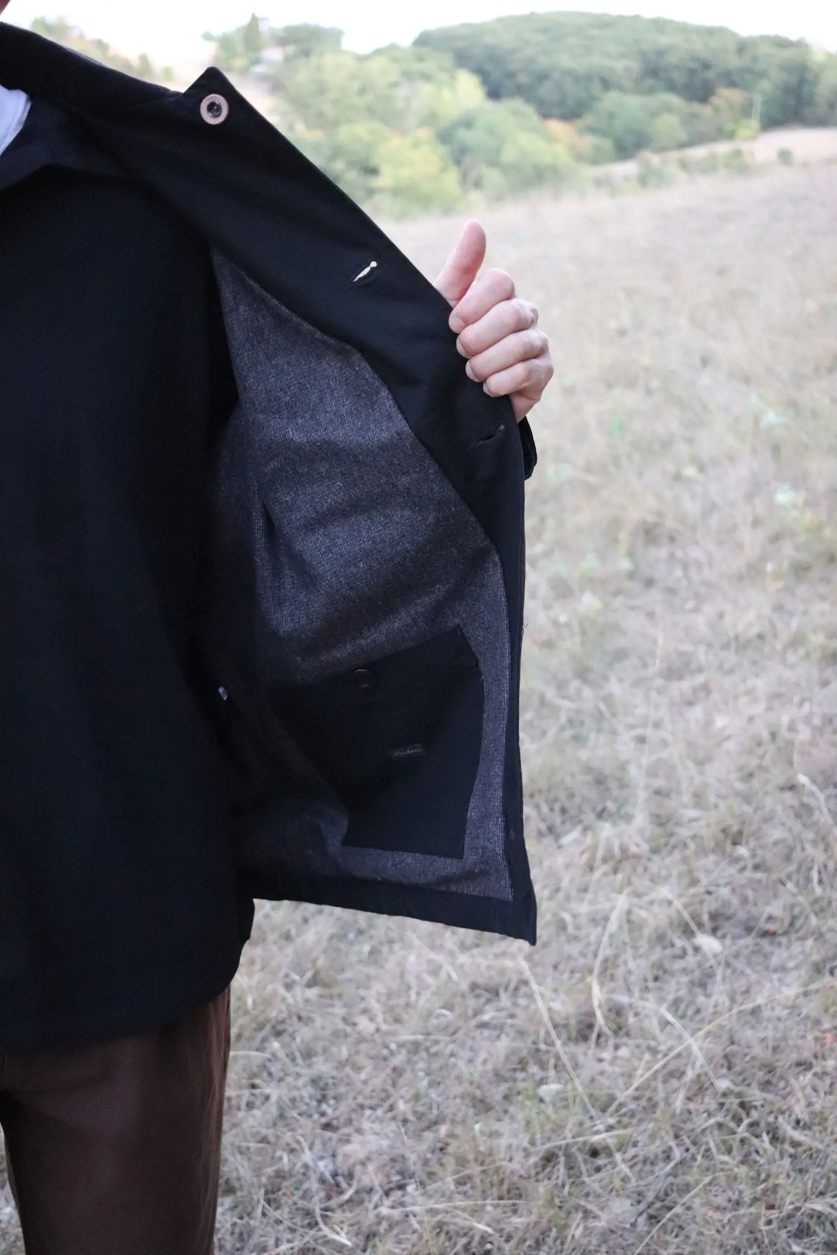 Conkers - BLANKET JACKET - BLACK