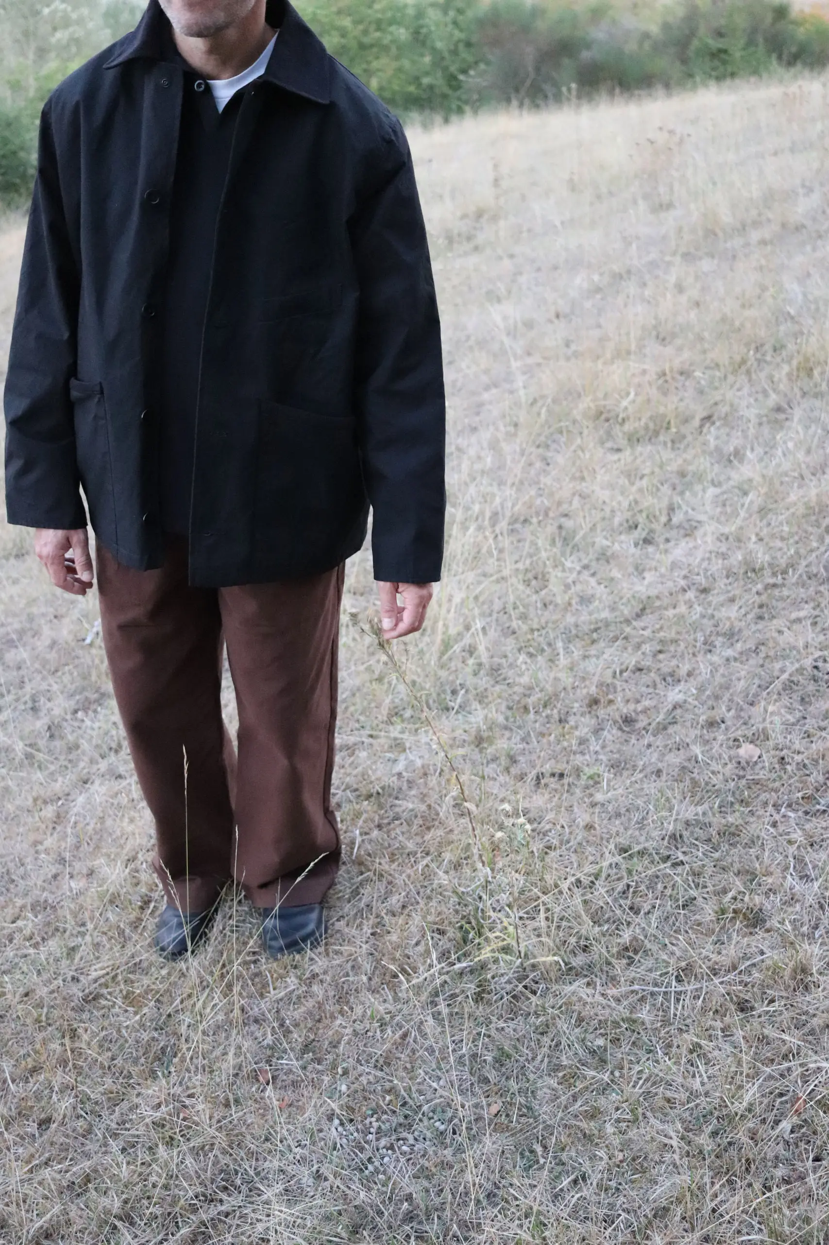 Conkers - BLANKET JACKET - BLACK
