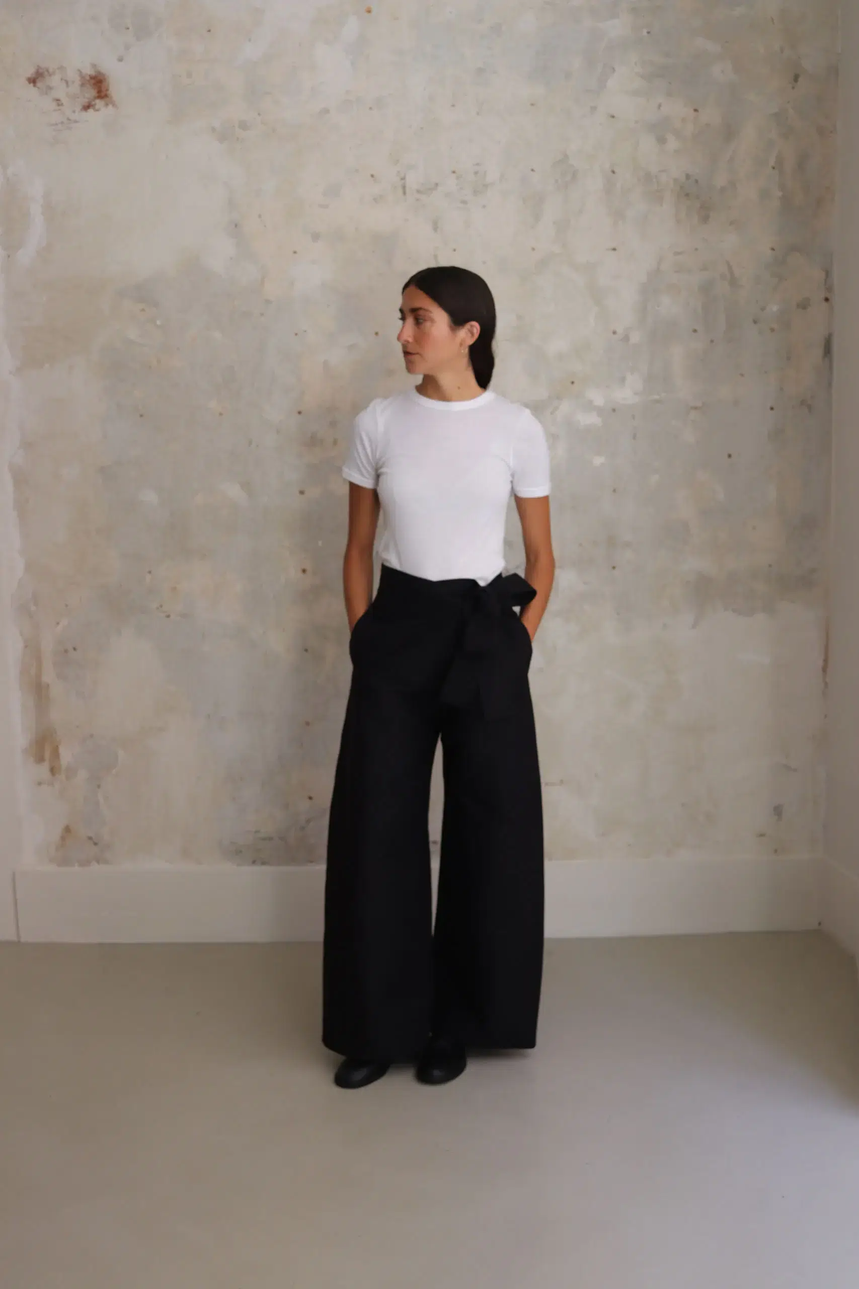 Sofie D'Hoore - PEPPER Wide Pants W Side Pockets And Binder - GALAXY