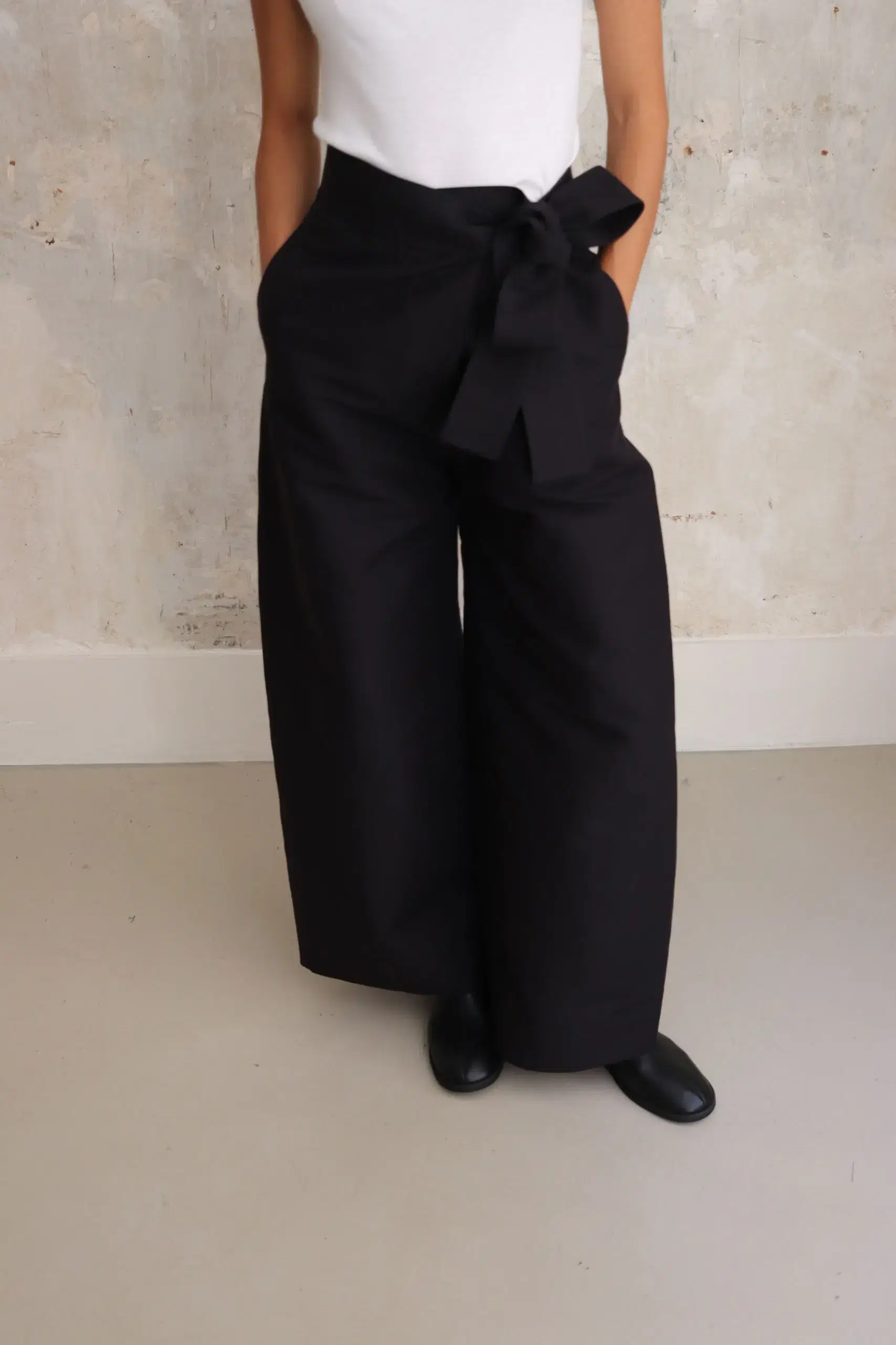 Sofie D'Hoore - PEPPER Wide Pants W Side Pockets And Binder - GALAXY