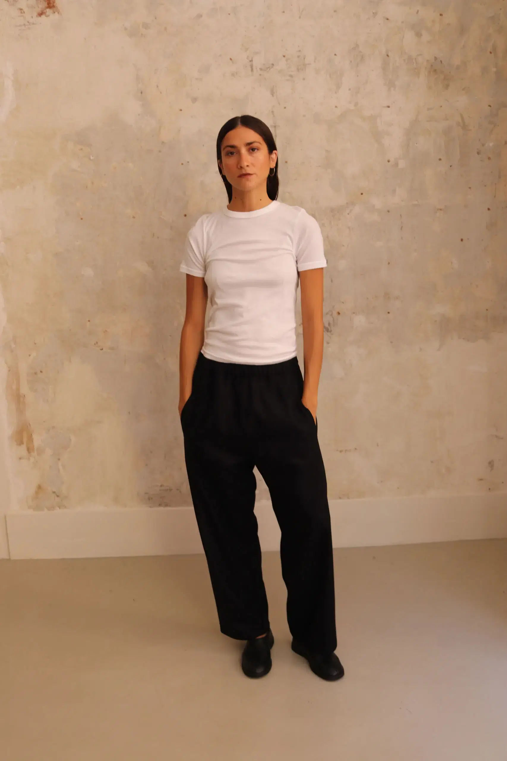 Sofie D'Hoore - POLO Low Crotch Drawstring Pants - BLACK