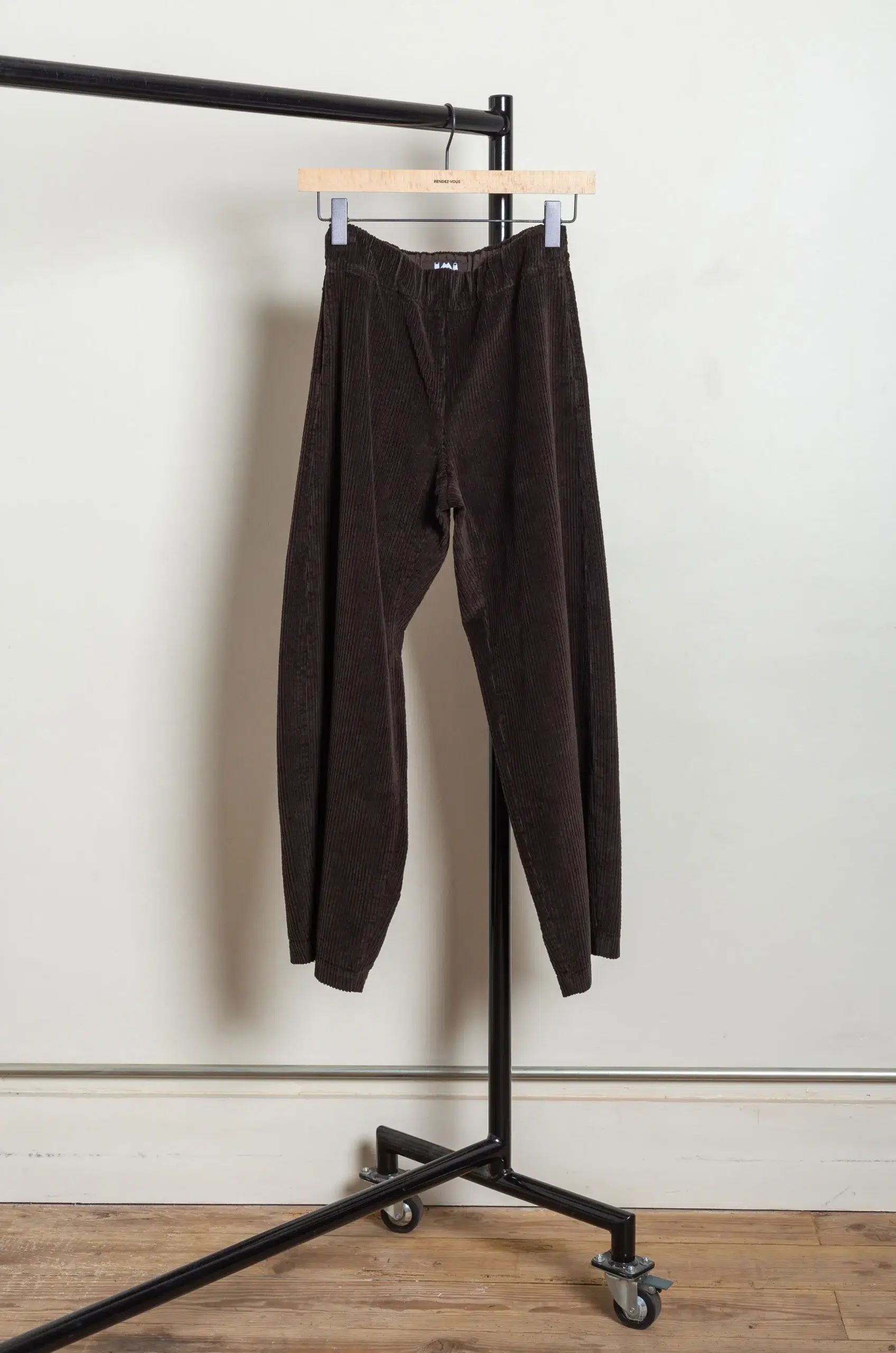 Labo.art - PANTS PANTA CHIARO - VELLUTO CACAO