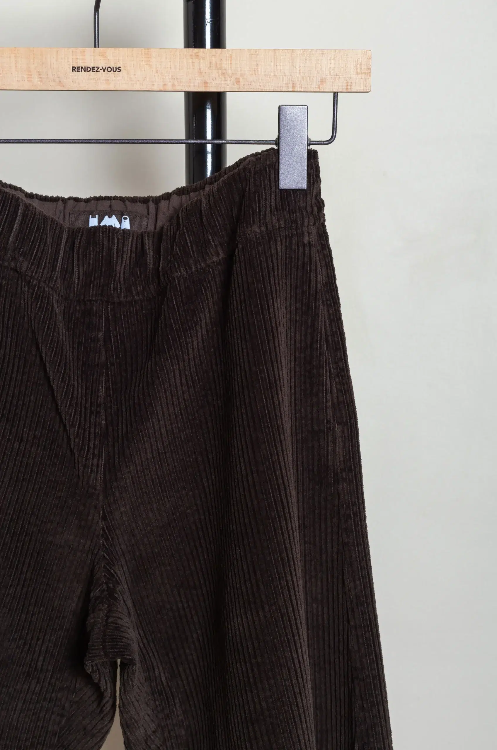 Labo.art - PANTS PANTA CHIARO - VELLUTO CACAO