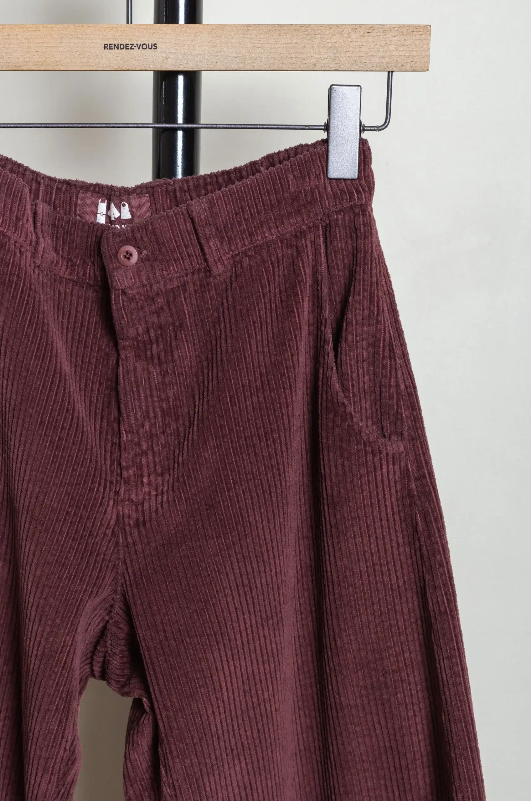 Labo.art - PANTS PANTA SBAM - VELLUTO SASSO