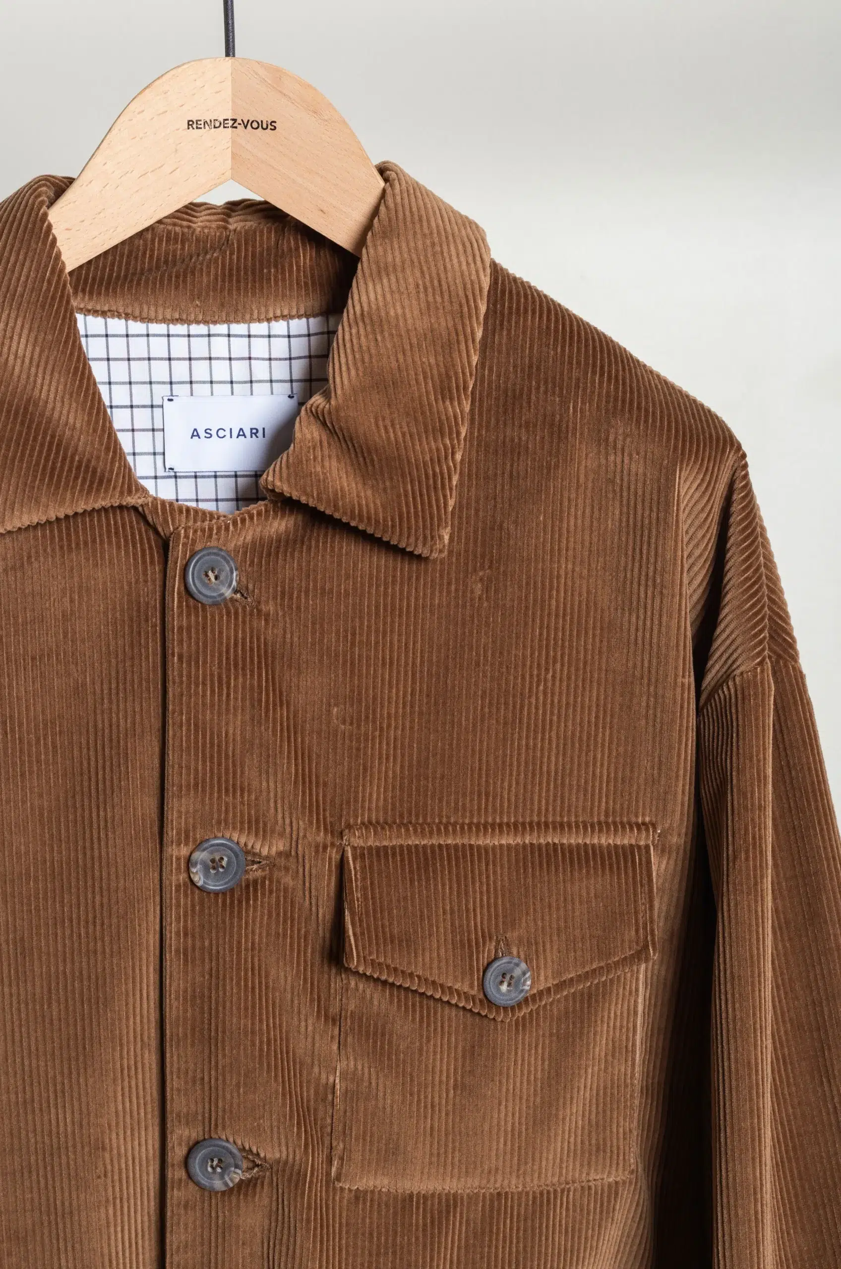 Asciari - OLIVER JACKET AB05 - LIGHT BROWN