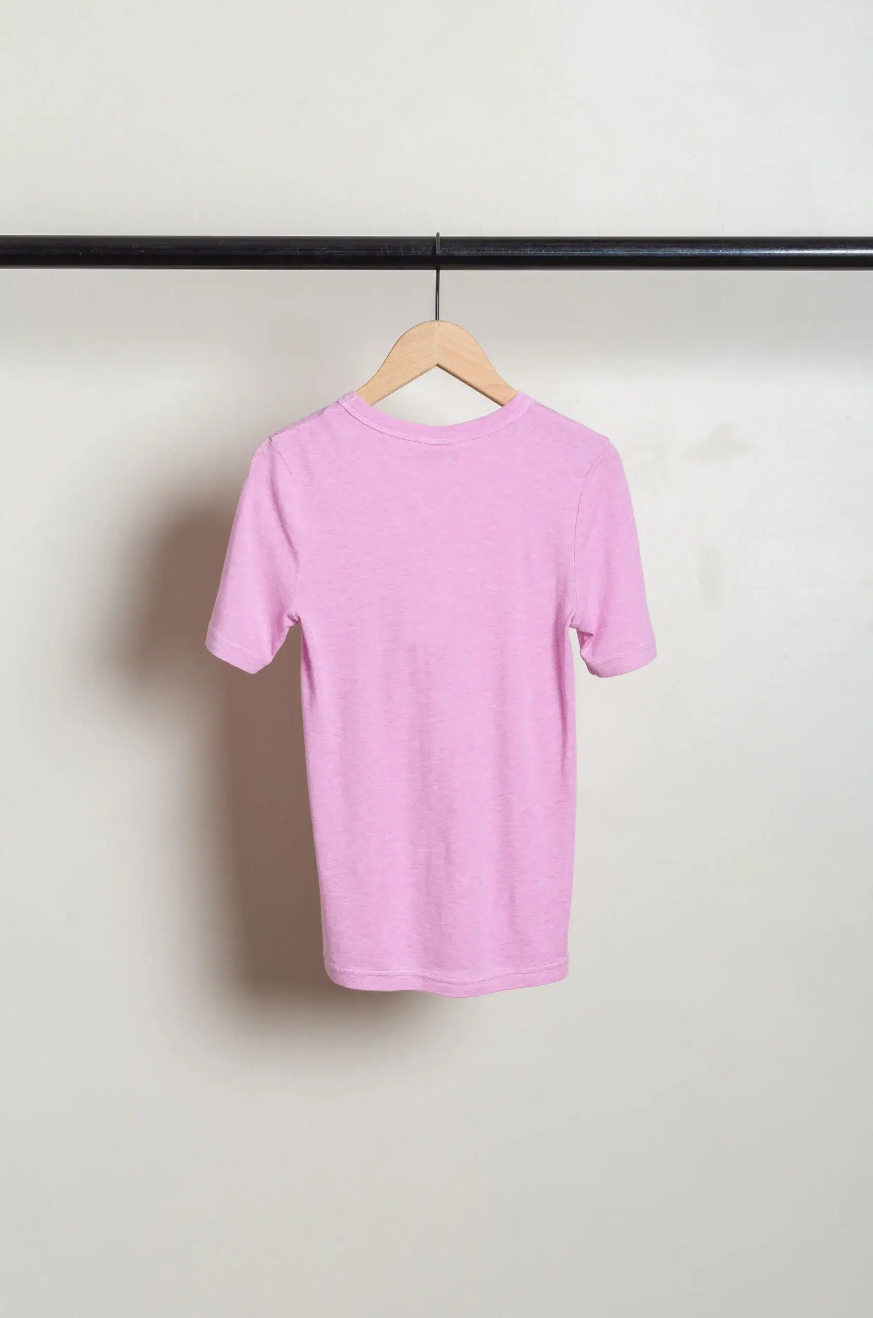 BABACO - Cotton/Silk Basic T-shirt BA01-CR56 - Pink