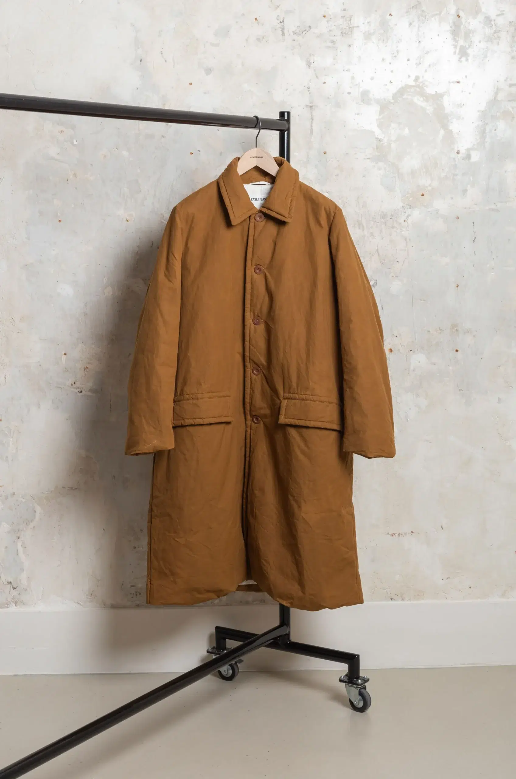Casey Casey - MILU COAT 27HM248 - RUSSET