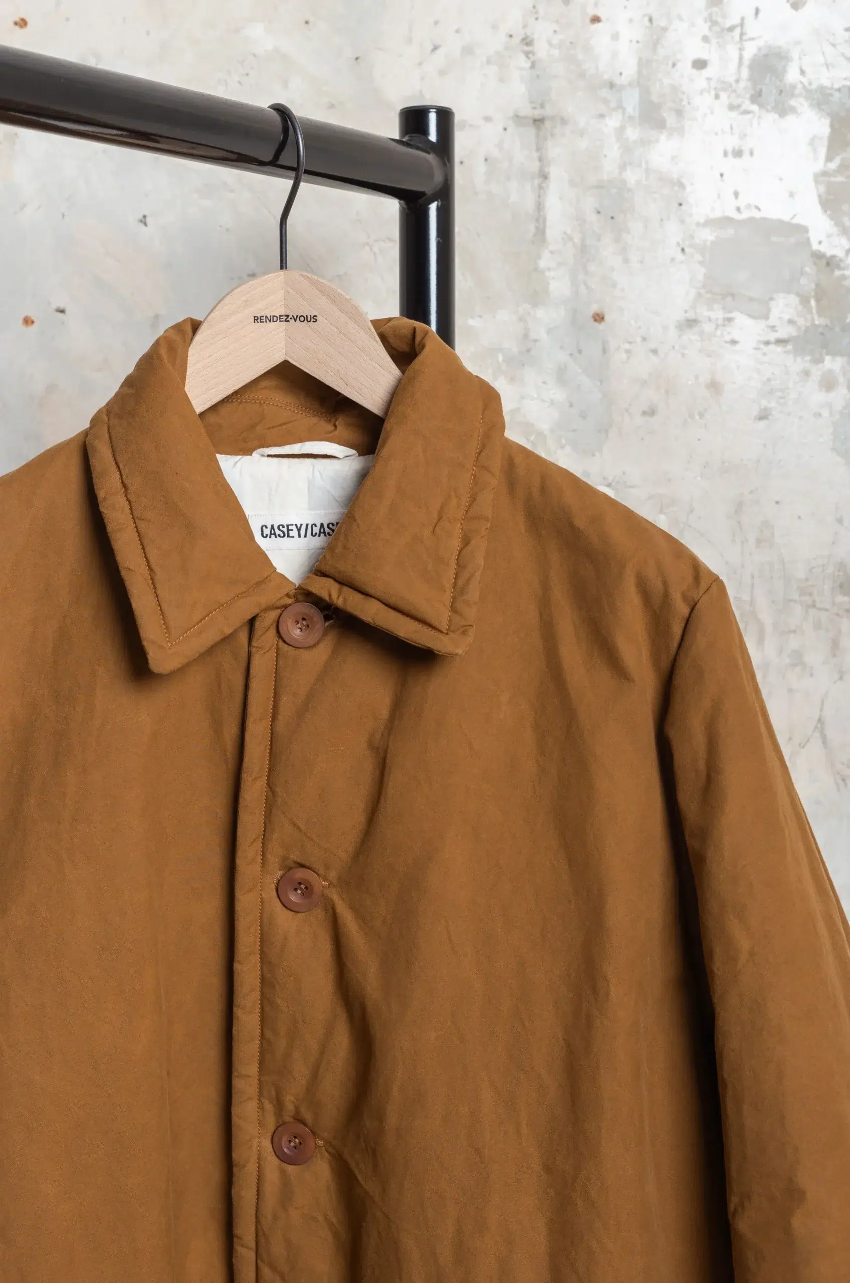 Casey Casey - MILU COAT 27HM248 - RUSSET