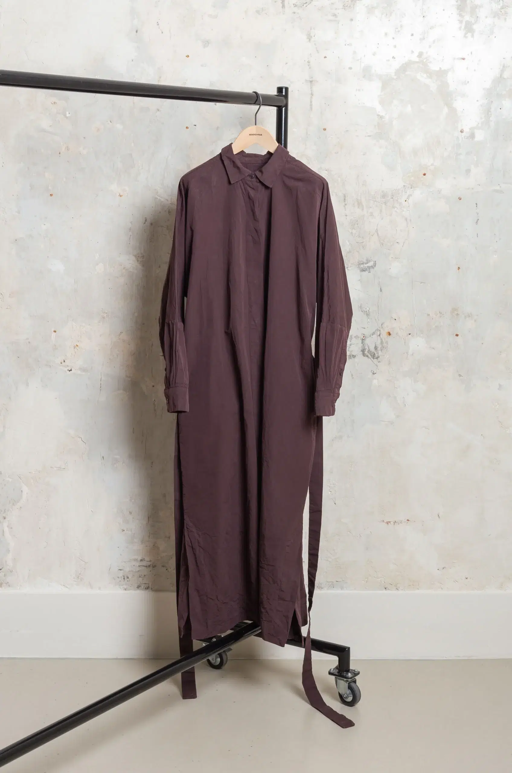 Casey Casey - WAGA LS DRESS 27FR614 - EBONY