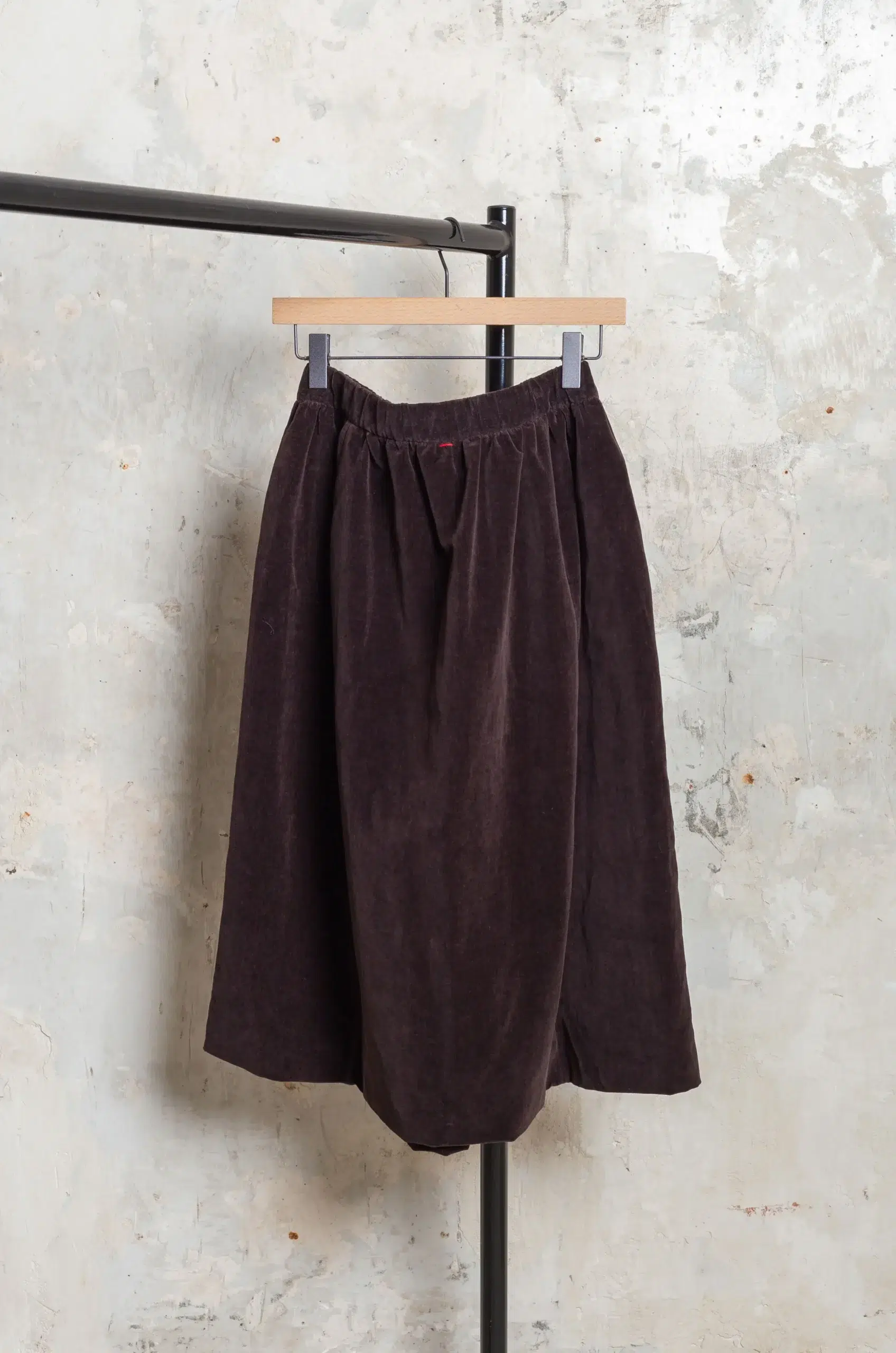 Casey Casey - GHOSTY SKIRT 27FJ259 - DARK BROWN