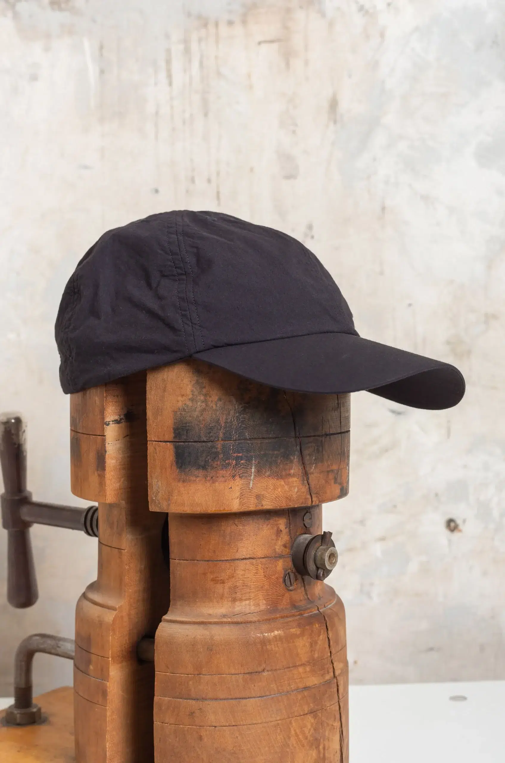 COMESANDGOES - COTTON SILK CAP NO.301406 - BLACK