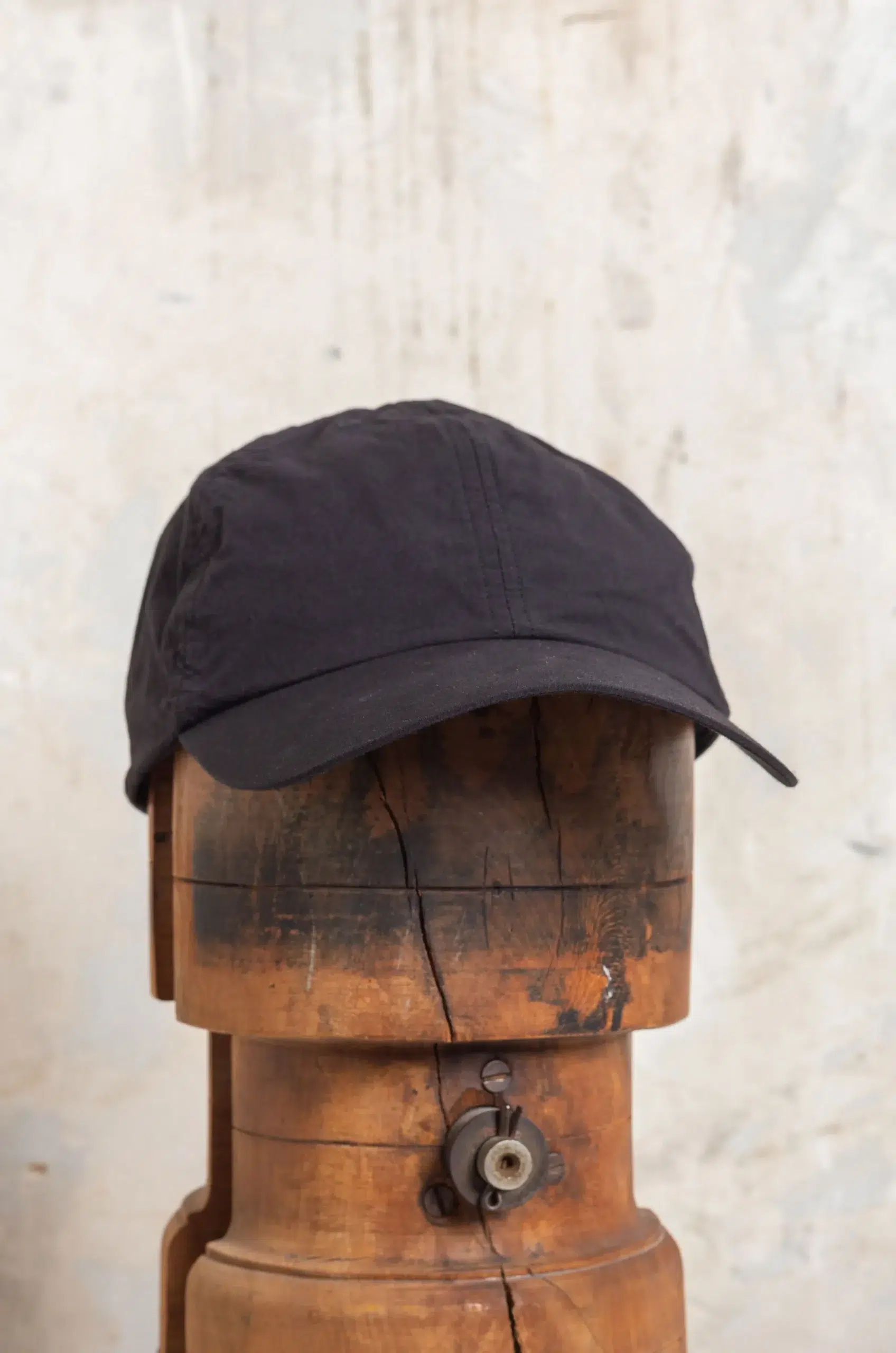 COMESANDGOES - COTTON SILK CAP NO.301406 - BLACK