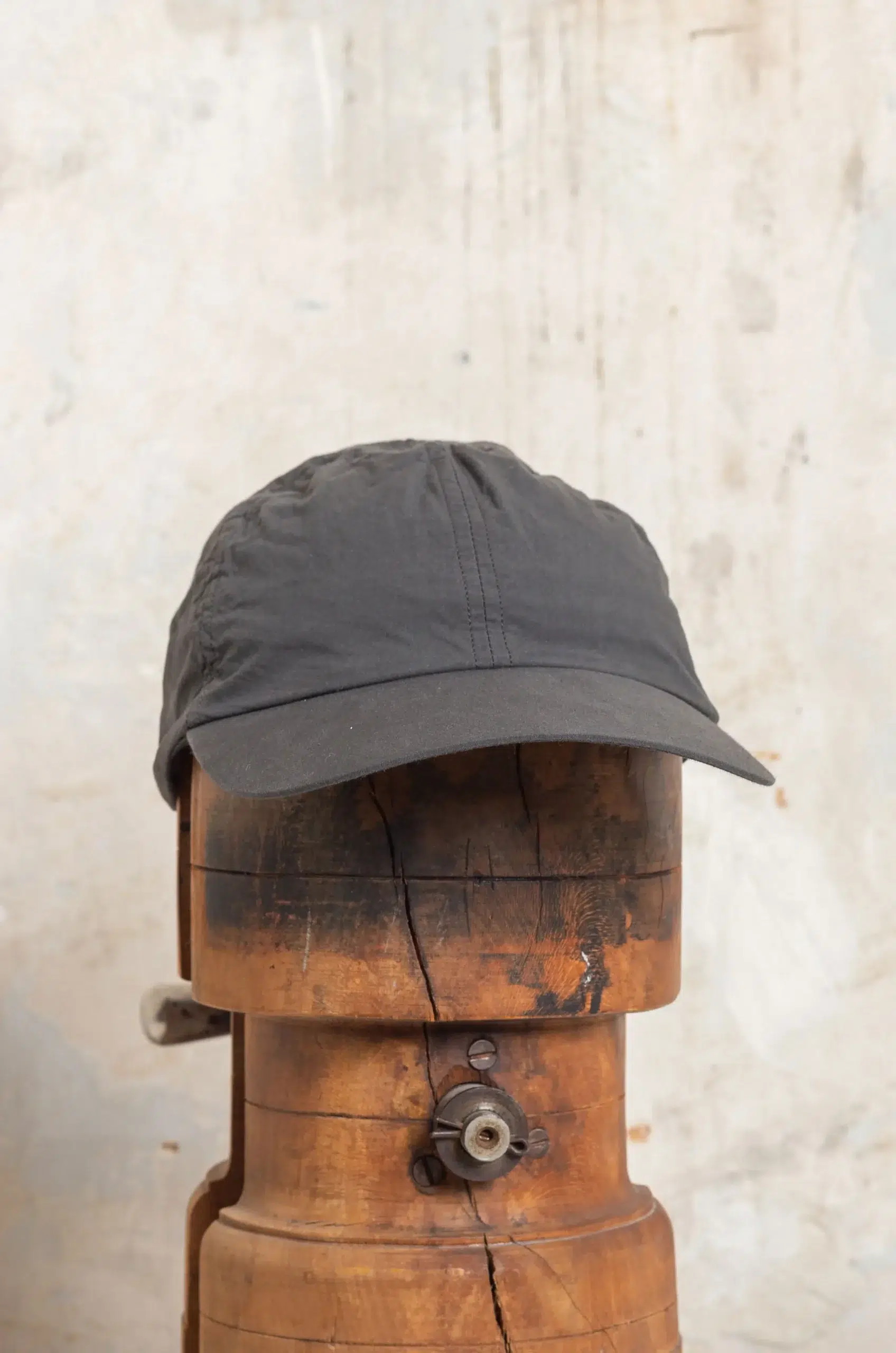 COMESANDGOES - COTTON SILK CAP NO.301406 - CHARCOAL