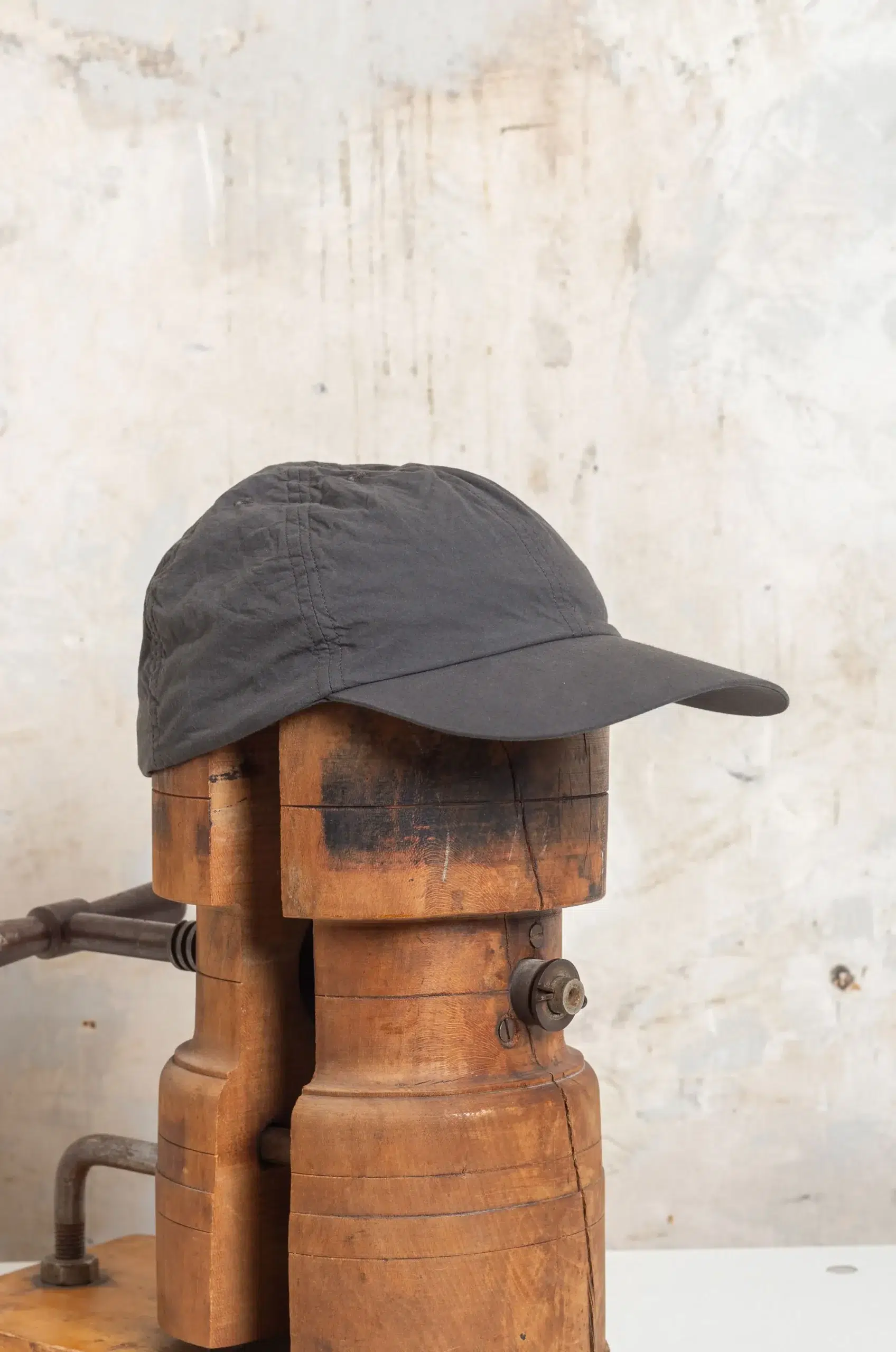 COMESANDGOES - COTTON SILK CAP NO.301406 - CHARCOAL