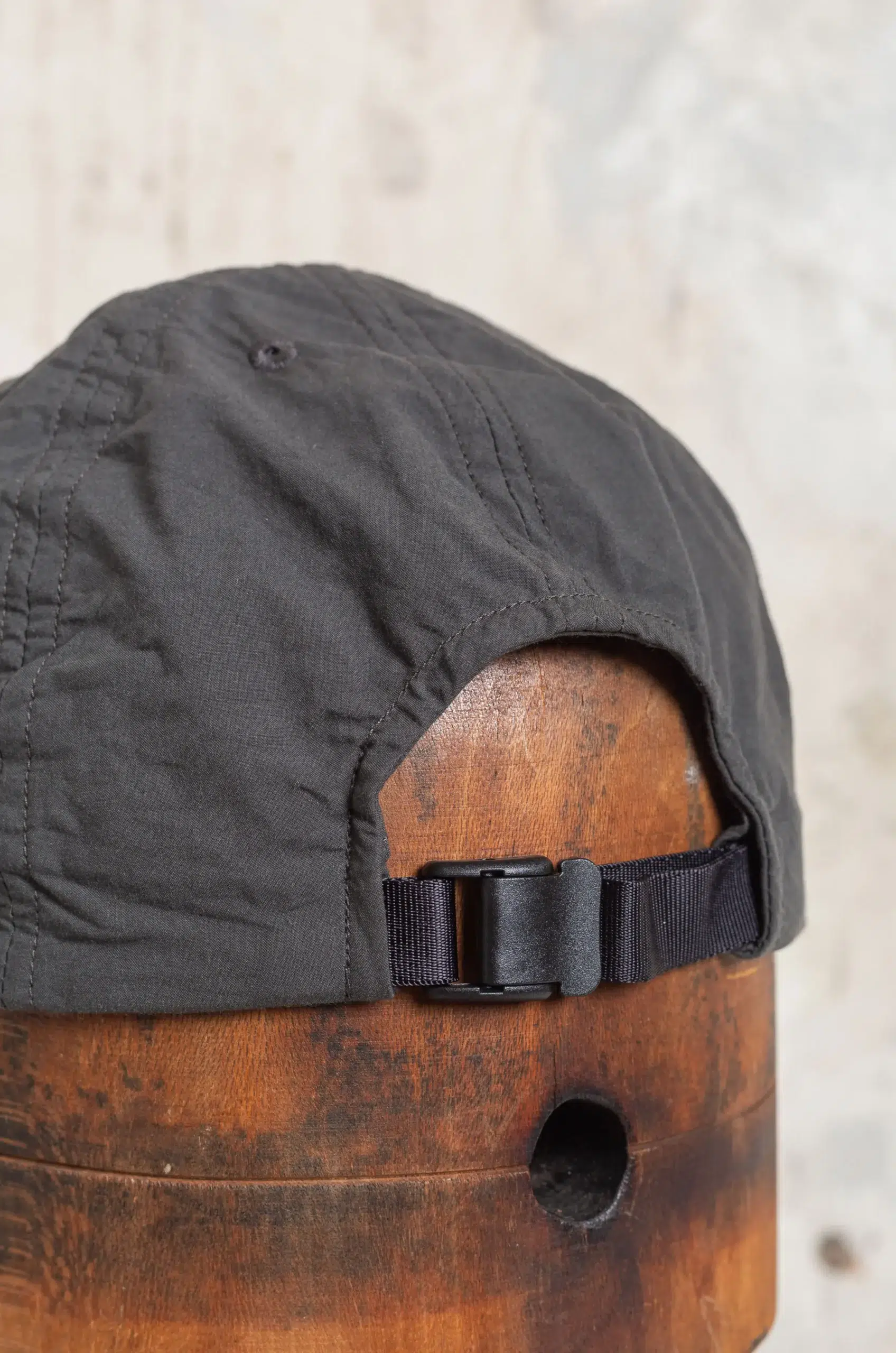 COMESANDGOES - COTTON SILK CAP NO.301406 - CHARCOAL