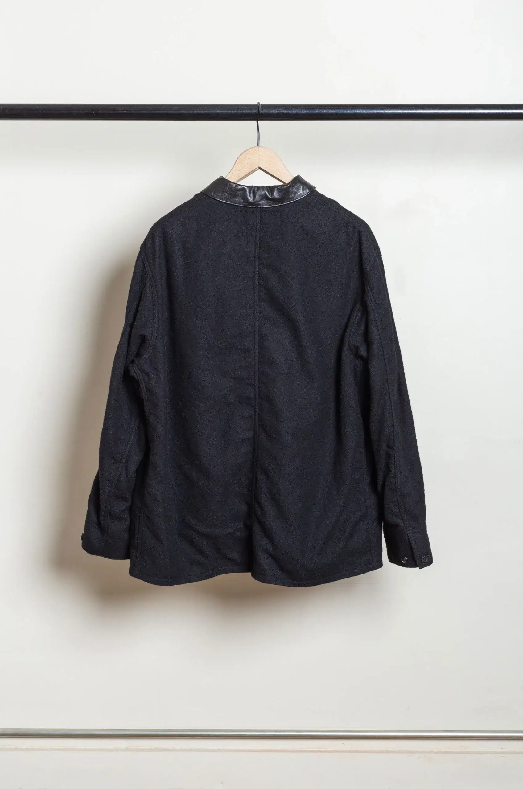 Comme Des Garçons Homme - MEN'S JACKET HR-J020-051 - CHARCOAL X BLA