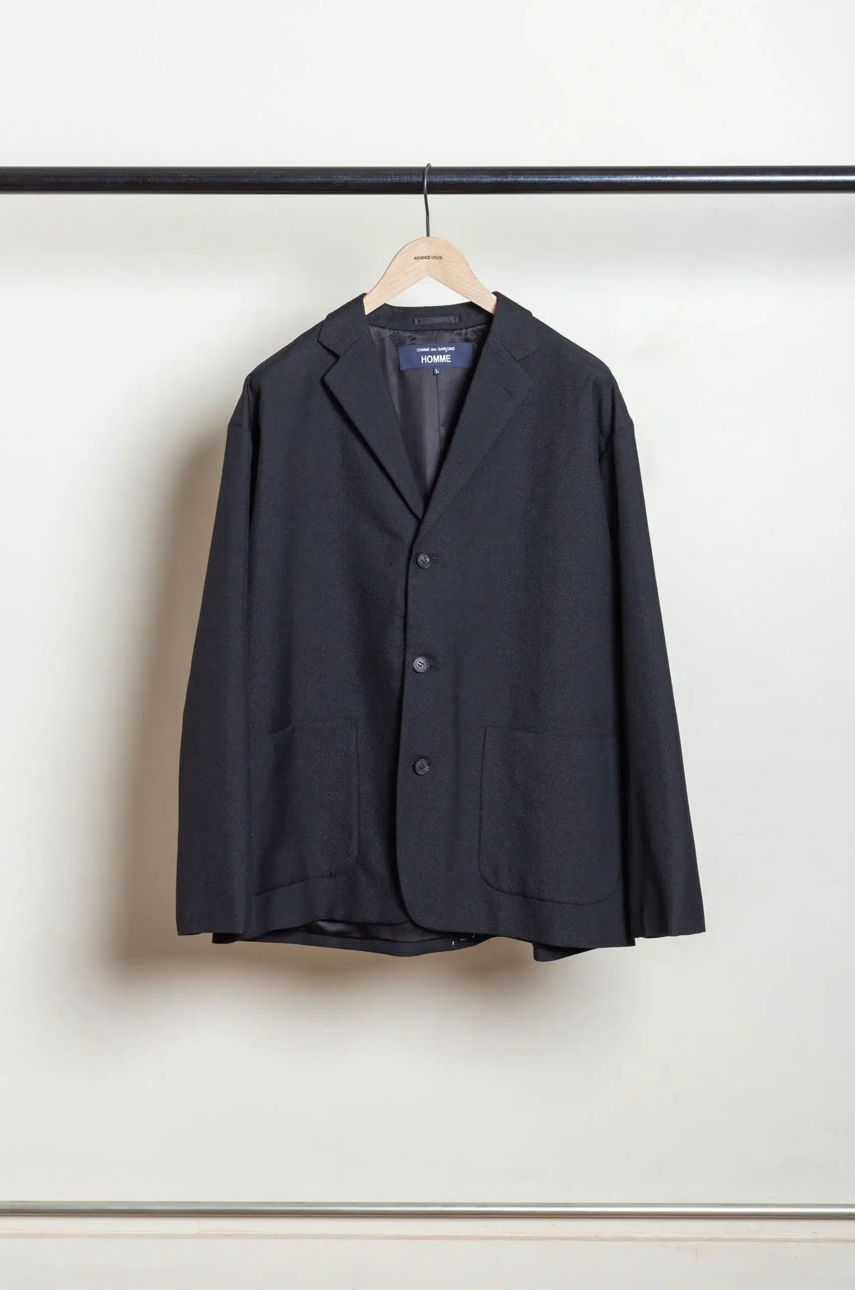 Comme Des Garçons Homme - MEN'S JACKET HR-J021-051 - BLACK