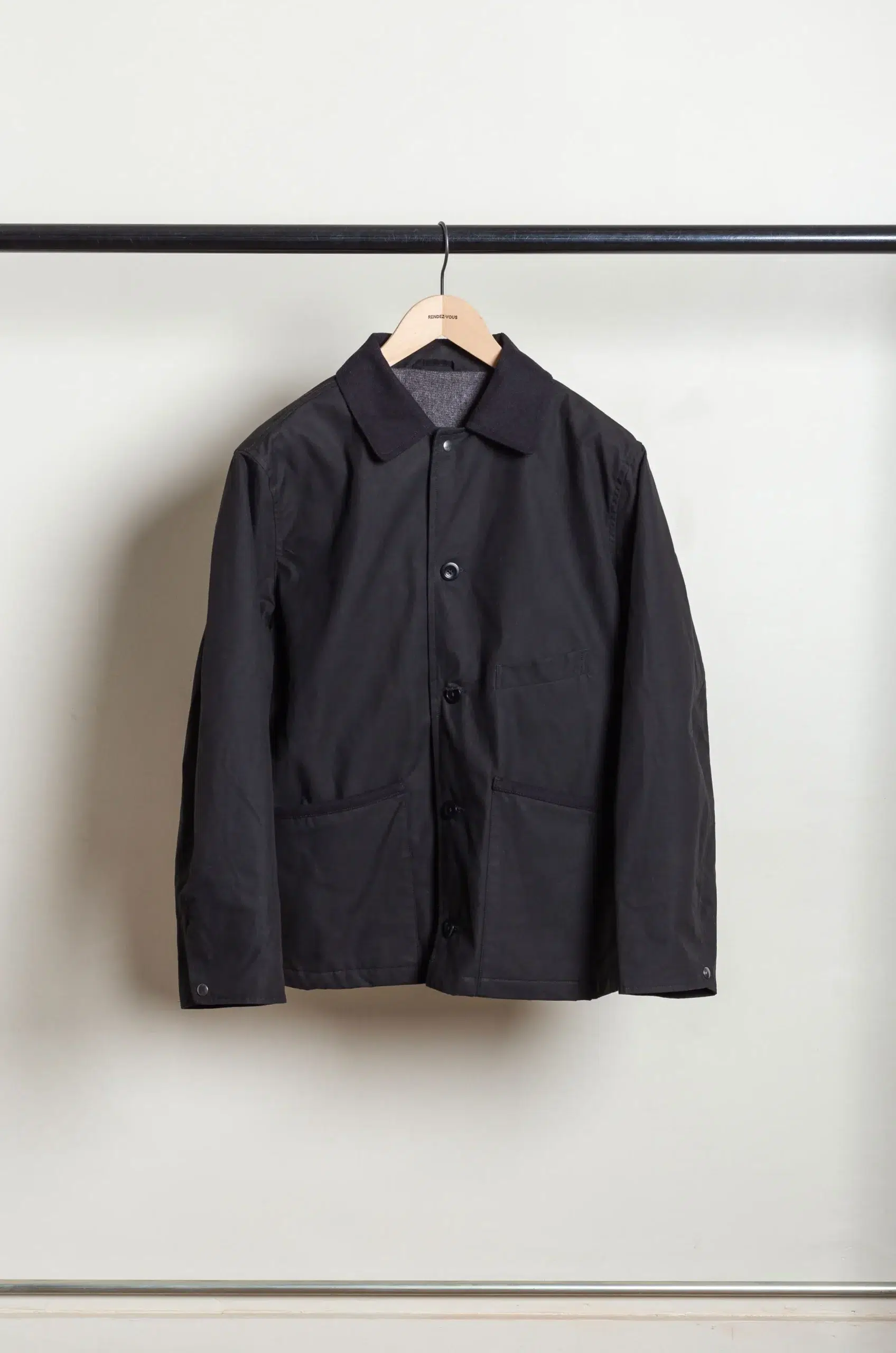 Conkers - BLANKET JACKET - BLACK