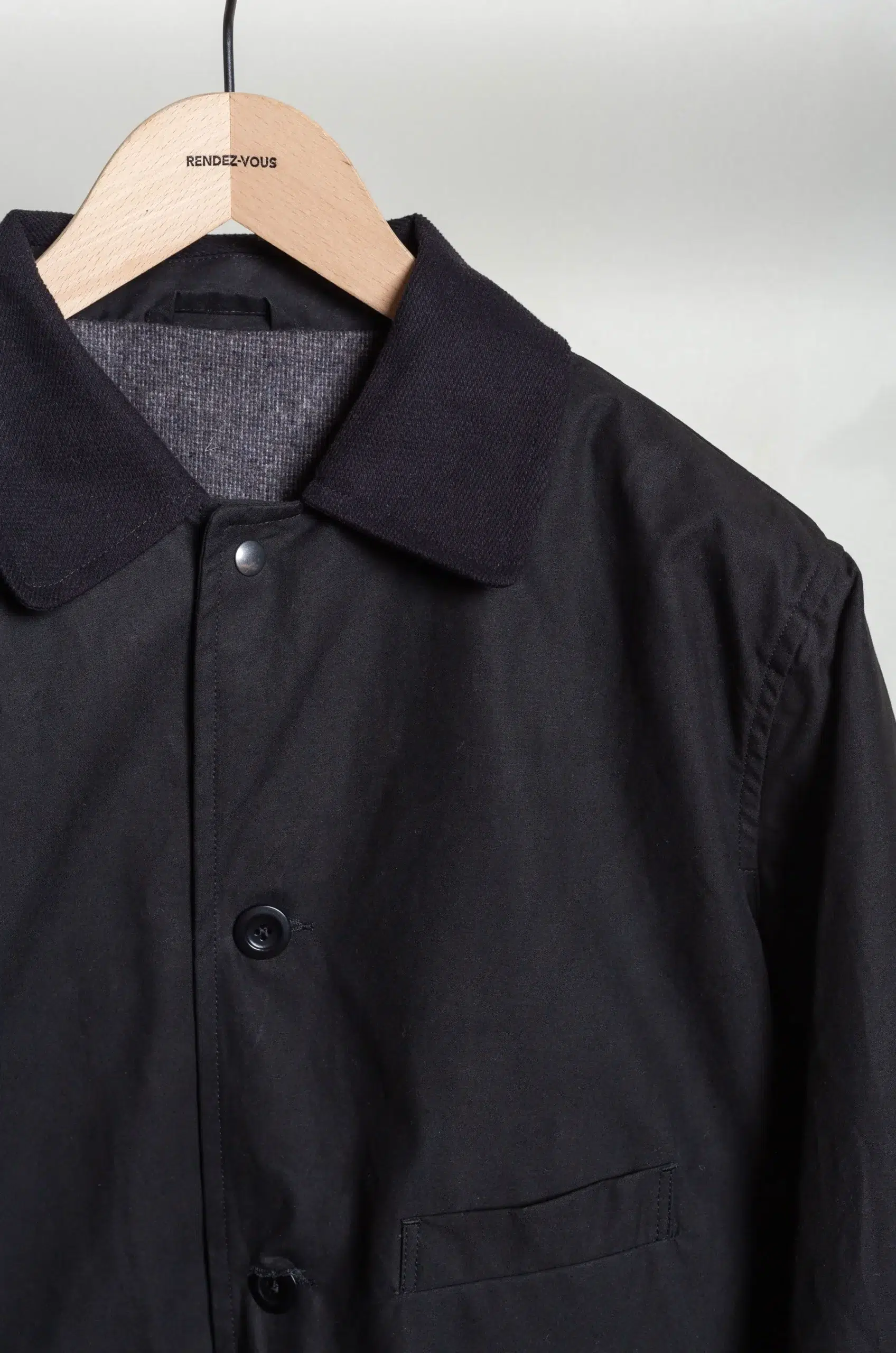 Conkers - BLANKET JACKET - BLACK