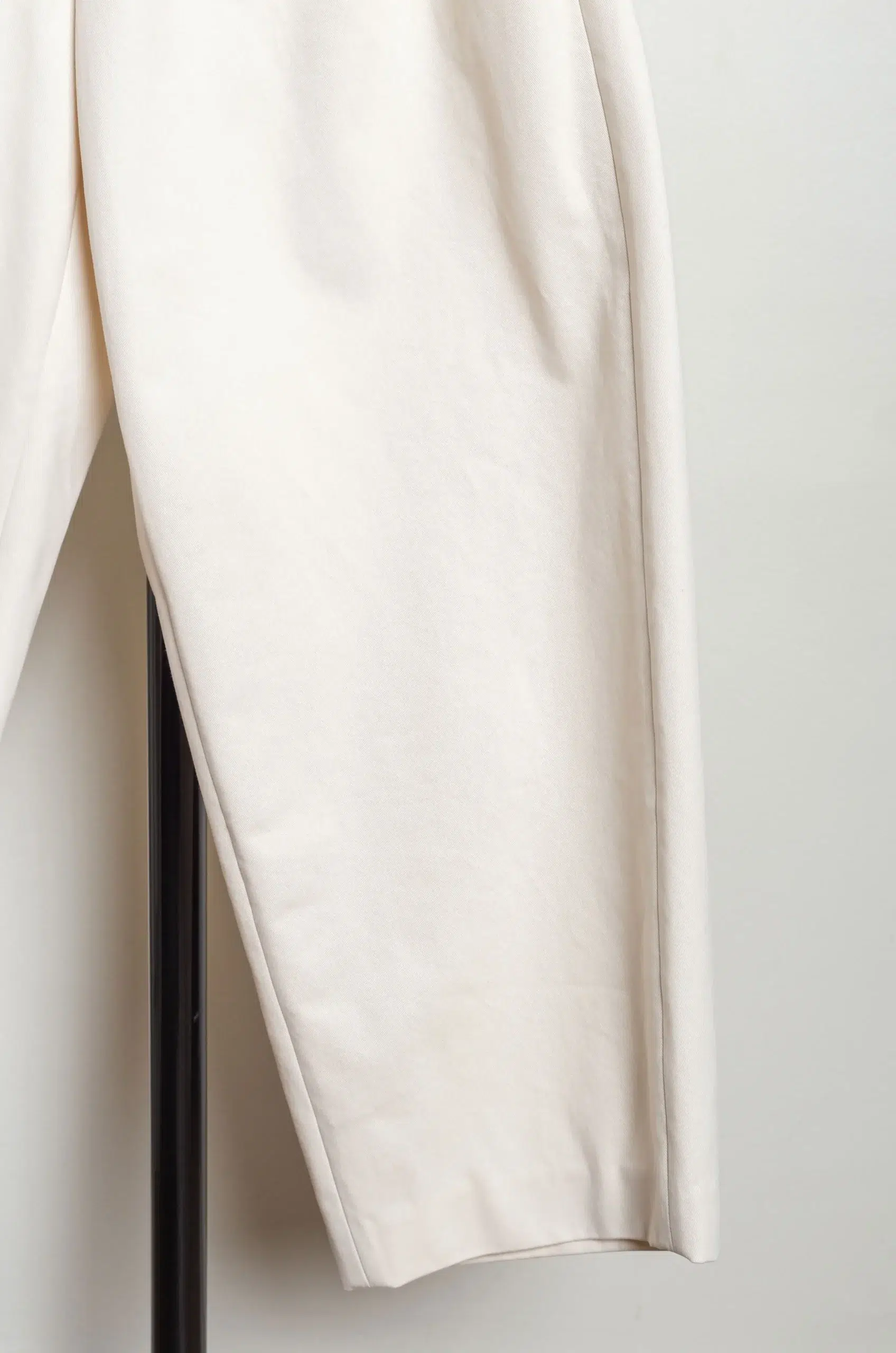 De Dam Foundation - Peached Cotton Trousers 26FW-TR-C0-02- White