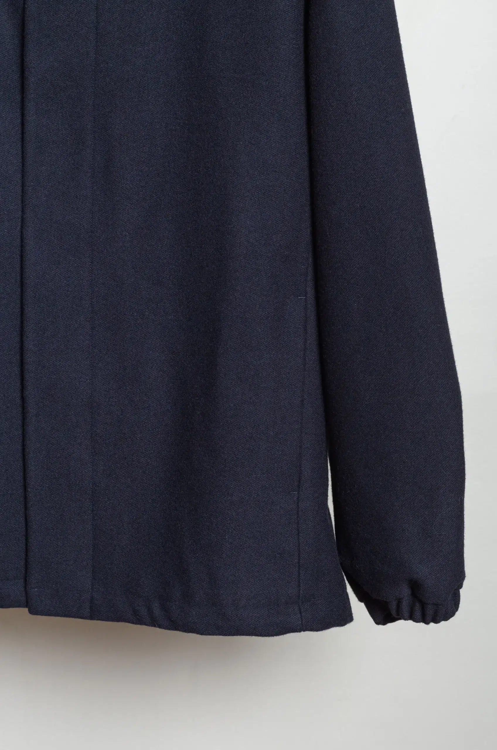De Dam Foundation - Wool Gabardine Short Coat 26FW-SC-W0-01 - Navy