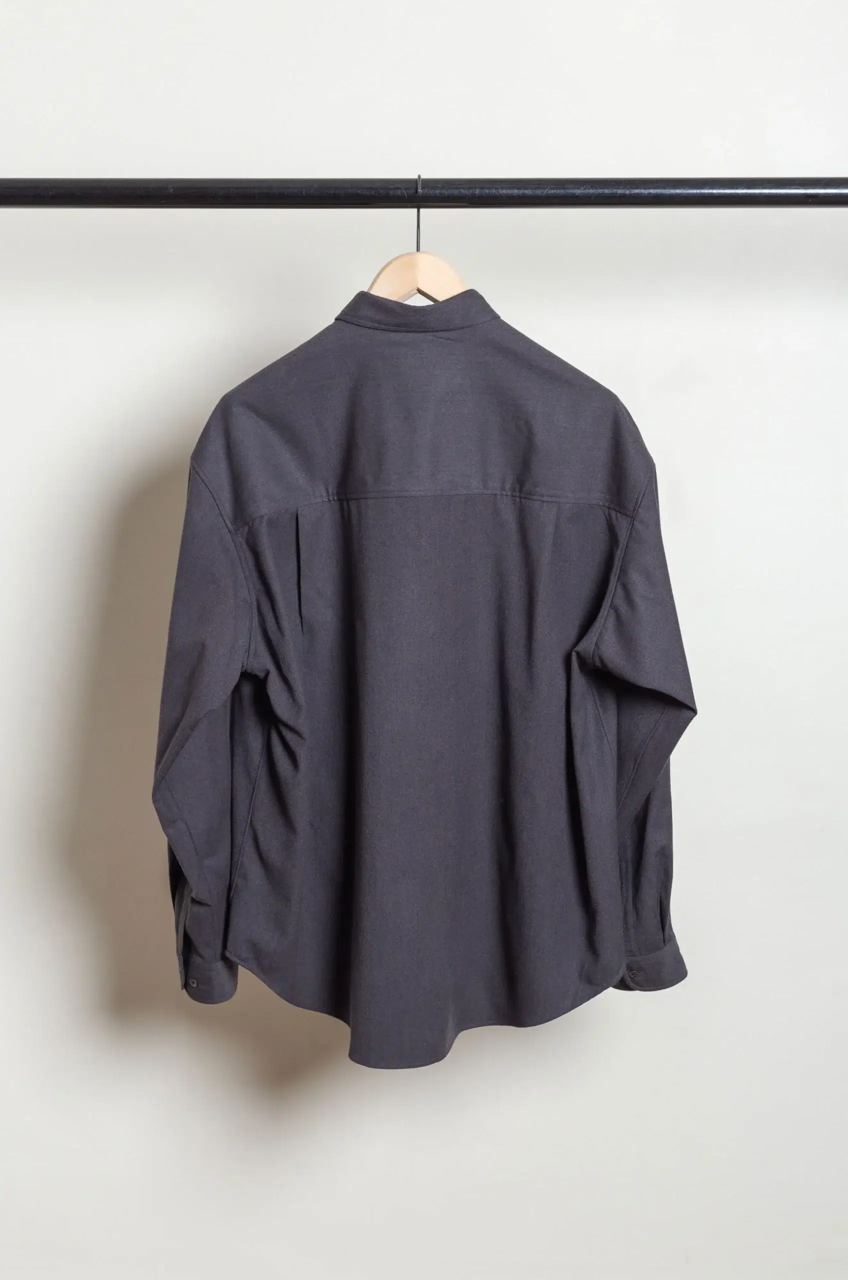 De Dam Foundation - Wool Shirt 26FW-LS-W0-01 - Dark Grey