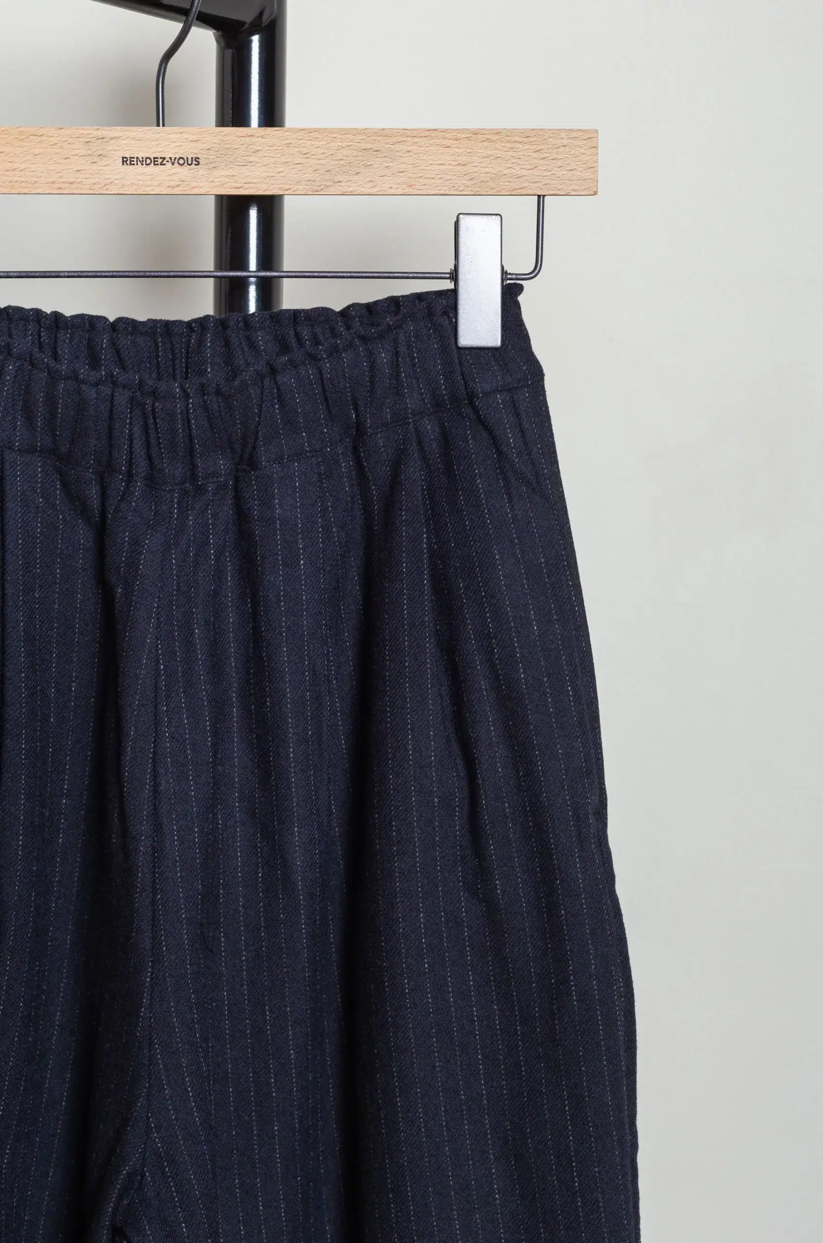 Eleph - Luce Trouser EL.C10.01.02.08 - Black Pinstripe