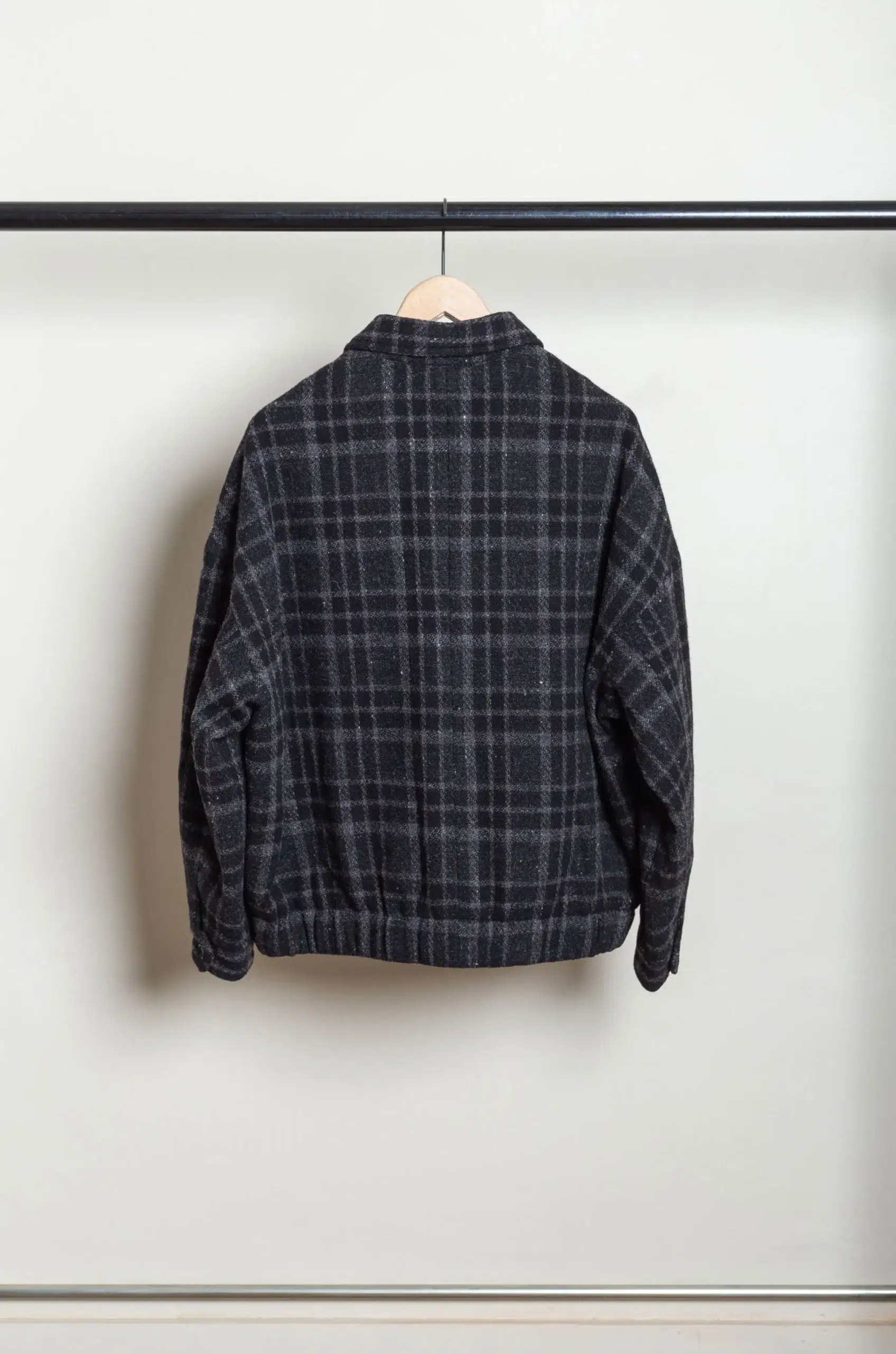 Evan Kinori - Zip Jacket Two - Black/Grey