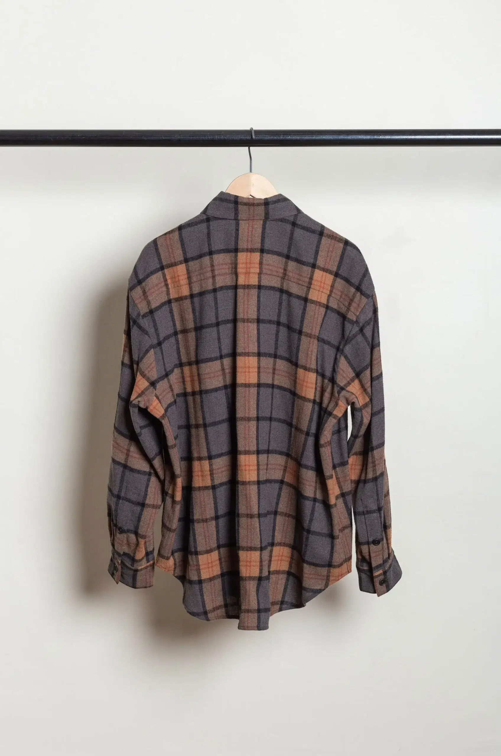 Evan Kinori - Big Shirt Two - Black/Grey/Beige