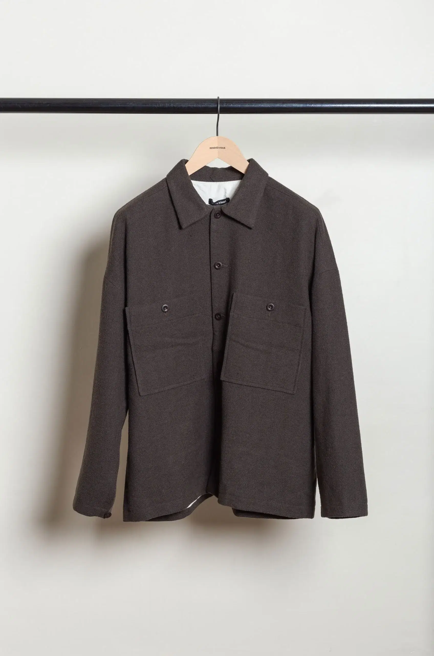 Evan Kinori - Field Shirt Two - Dark Olive