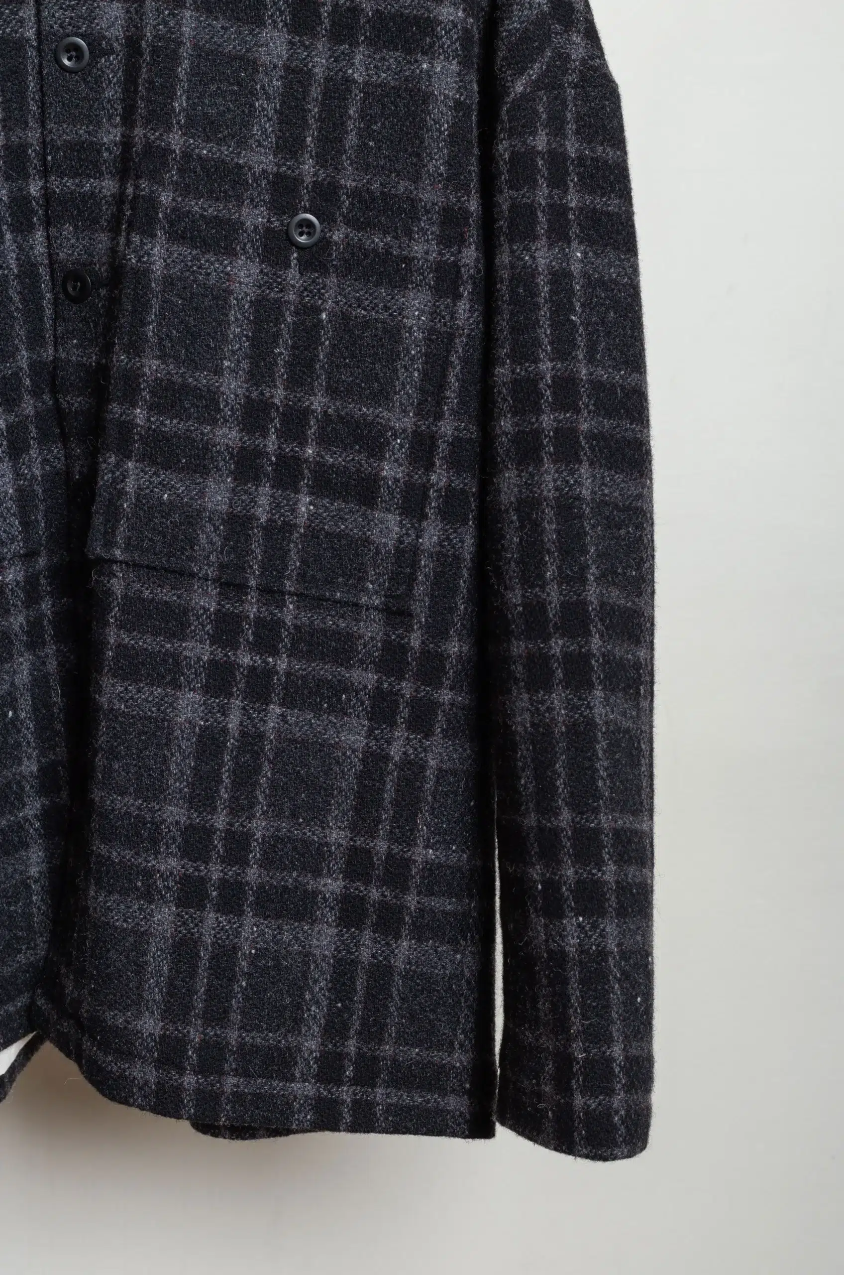 Evan Kinori - Field Shirt Two - Black/Grey