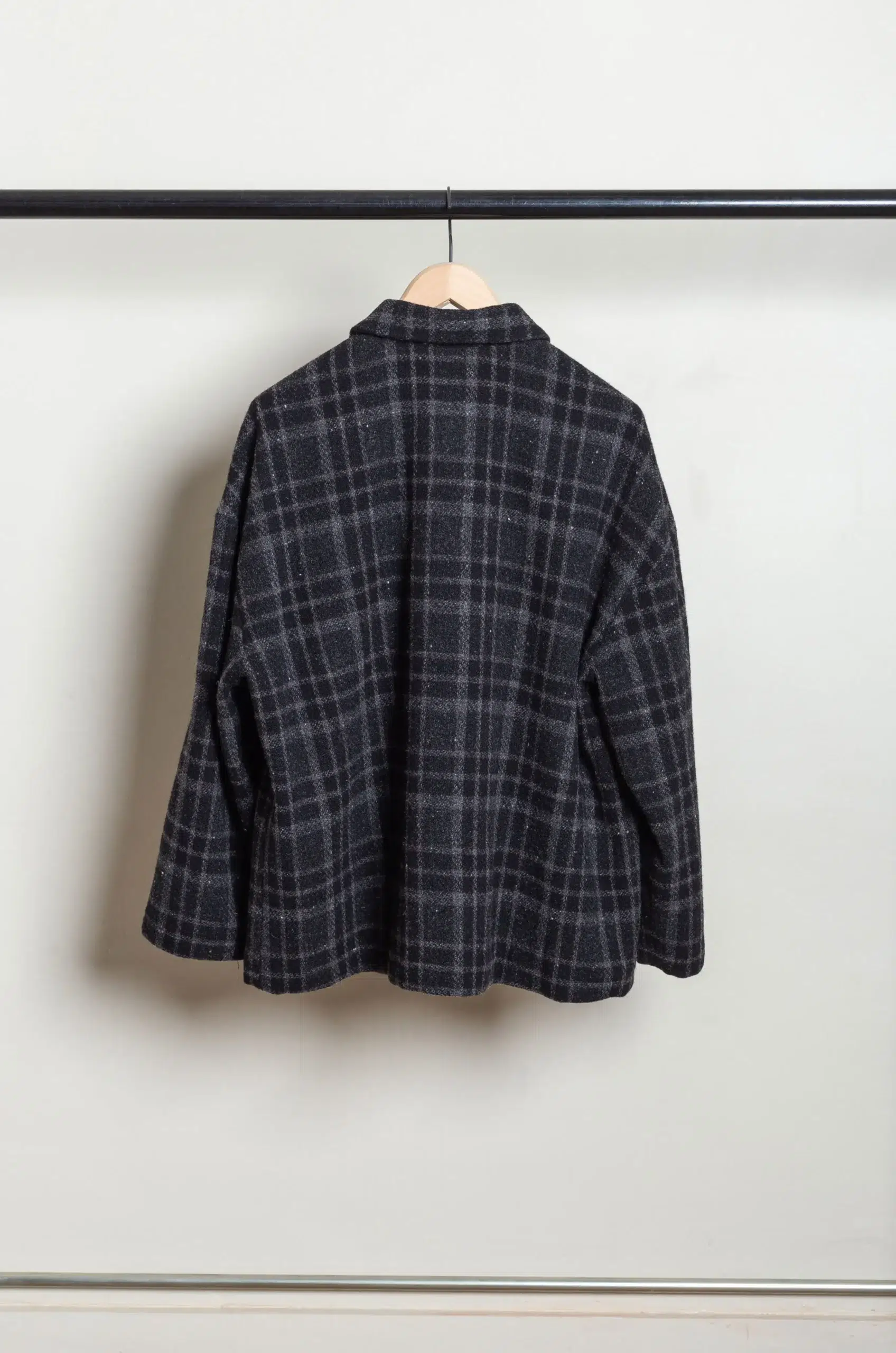 Evan Kinori - Field Shirt Two - Black/Grey