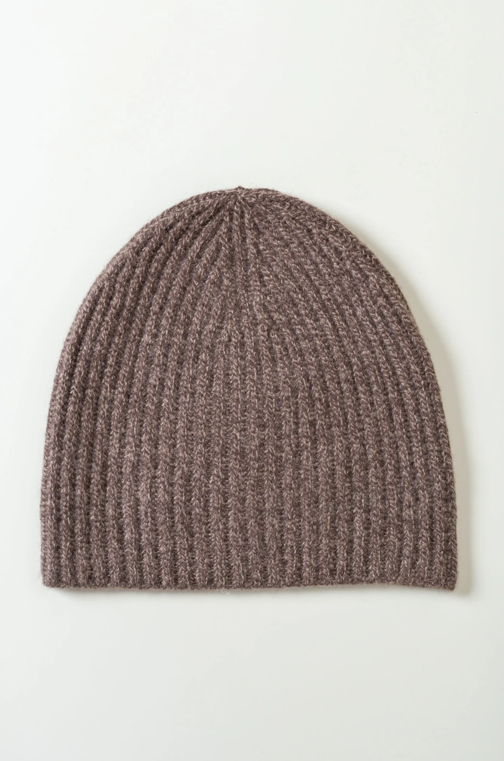 Evan Kinori - Knit Hat - Brown/Beige