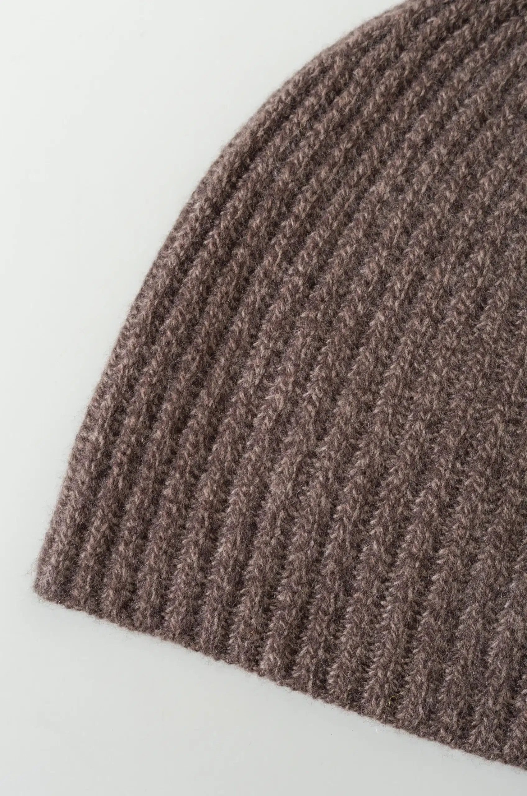 Evan Kinori - Knit Hat - Brown/Beige