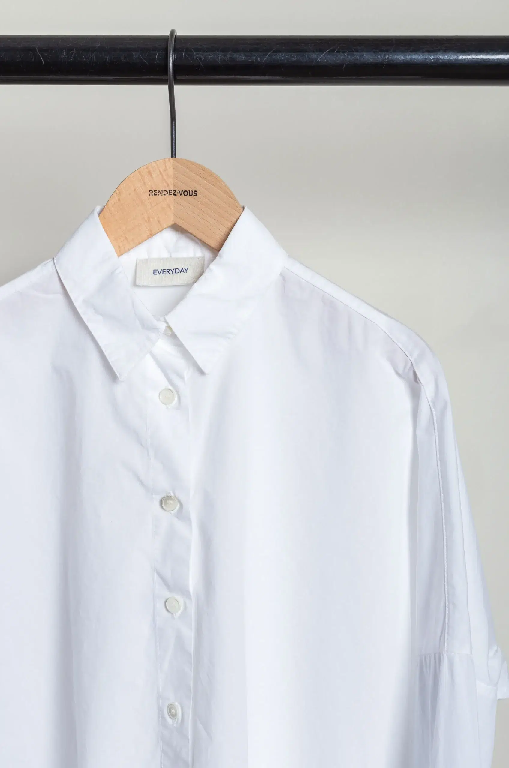 Everyday Shirts - GIOIA 77DT1020 - BIANCO UNITO TINTO CAPO / GAR.DYED WHITE PLAIN