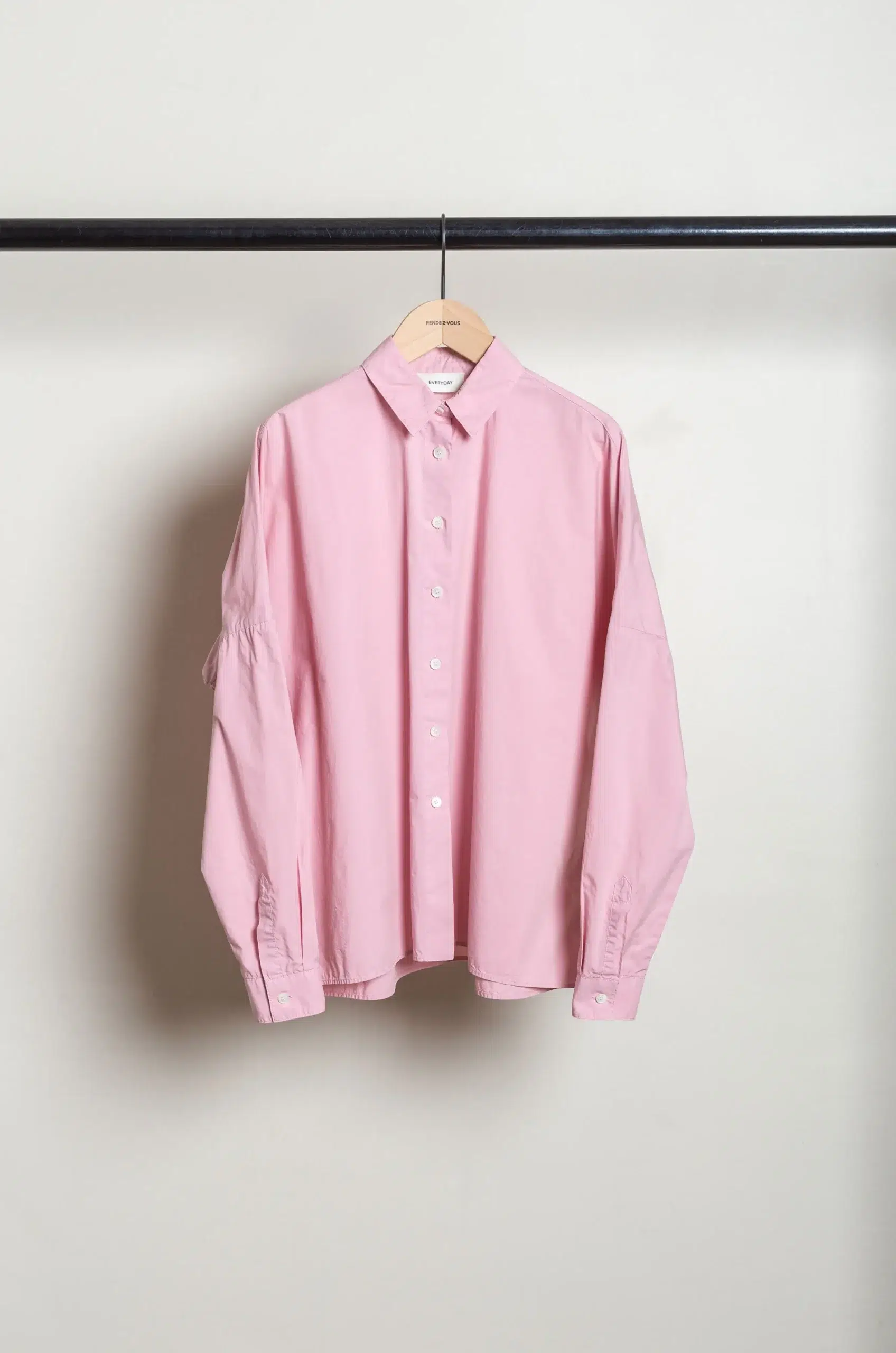 Everyday Shirts - GIOIA 77DT1427 - ROSA UNITO TINTO CAPO / GAR.DYED PINK PLAIN