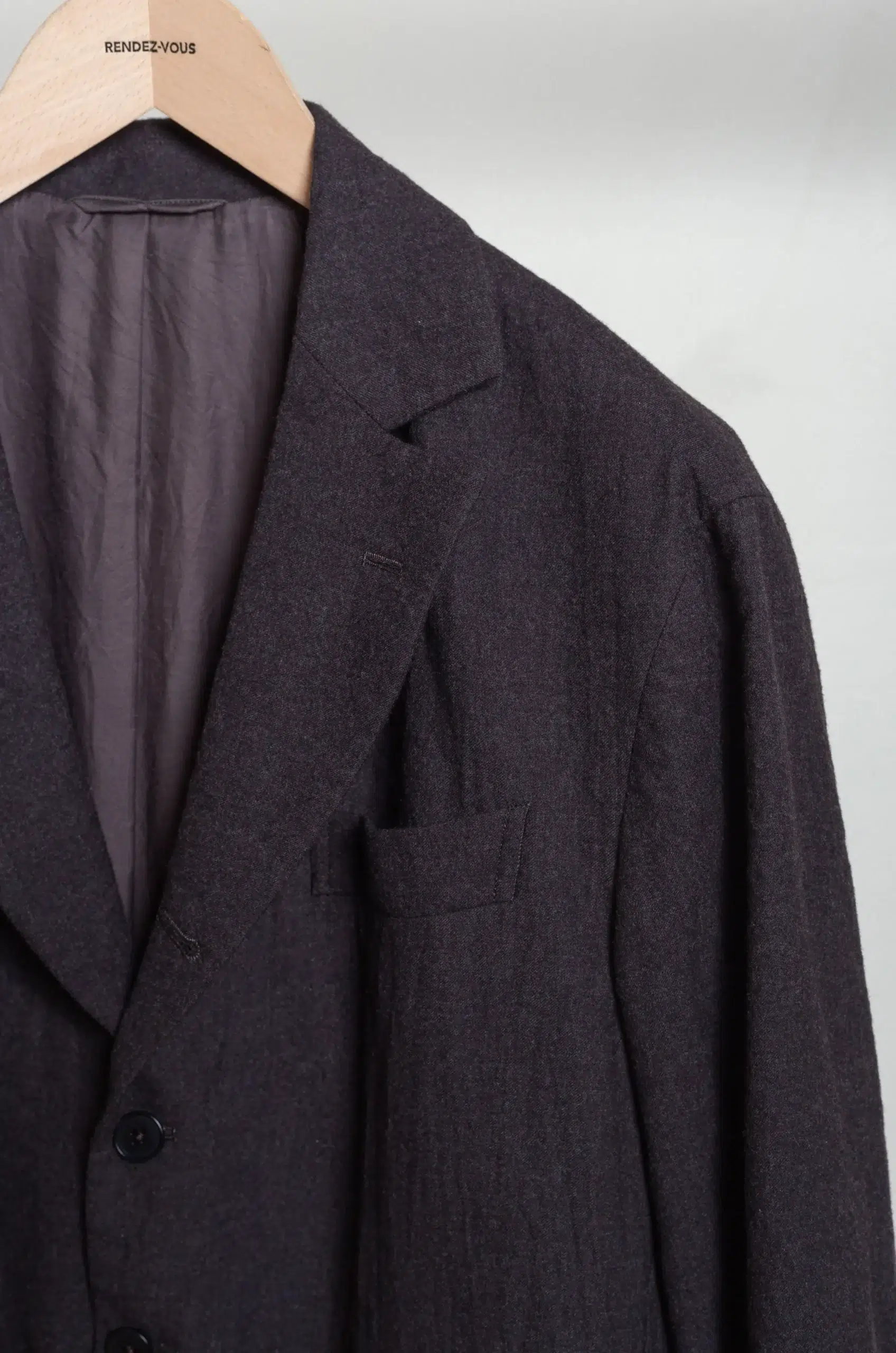 Kaptain Sunshine - KS26FJK09 Wool Serge 4B Jacket - TOP BROWN
