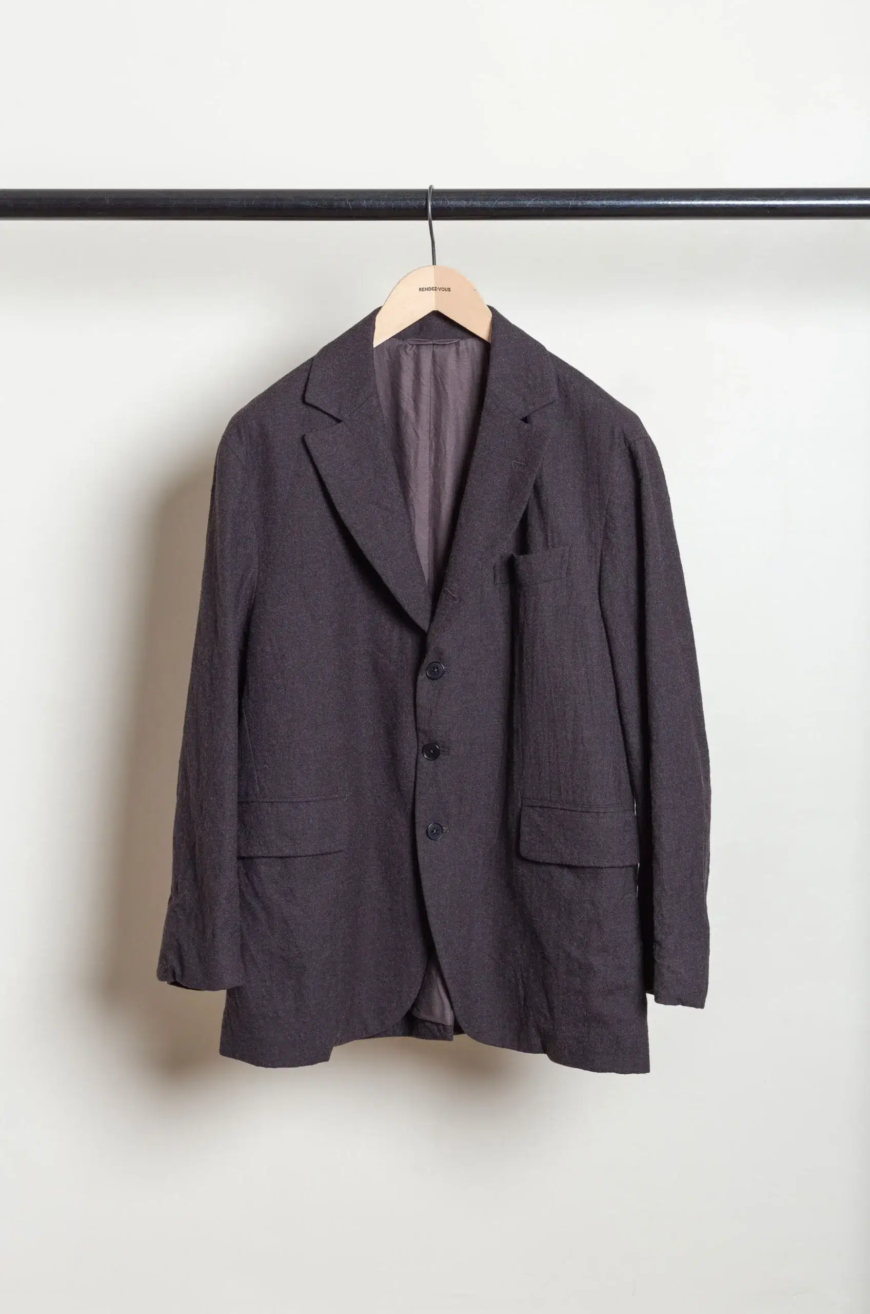 Kaptain Sunshine - KS26FJK09 Wool Serge 4B Jacket - TOP BROWN