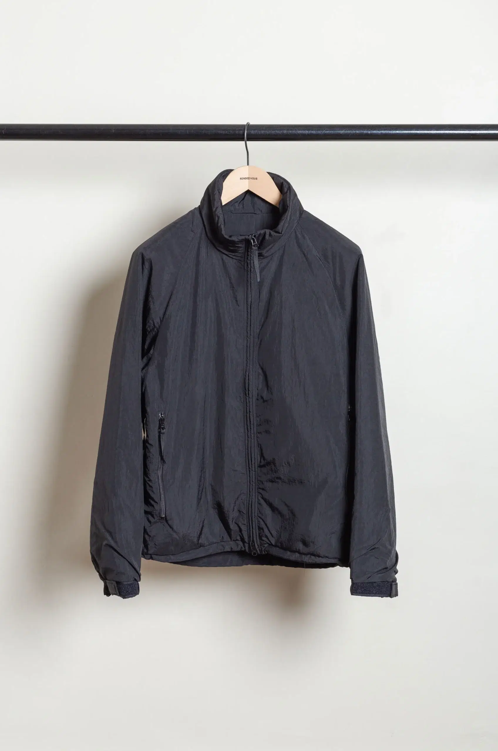 Kaptain Sunshine - KS26FJK17 Shrink Nylon Puffer Jacket - BLACK