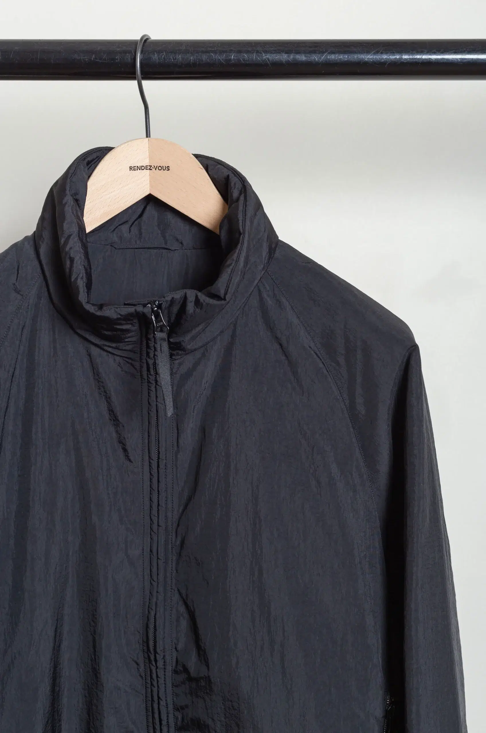 Kaptain Sunshine - KS26FJK17 Shrink Nylon Puffer Jacket - BLACK