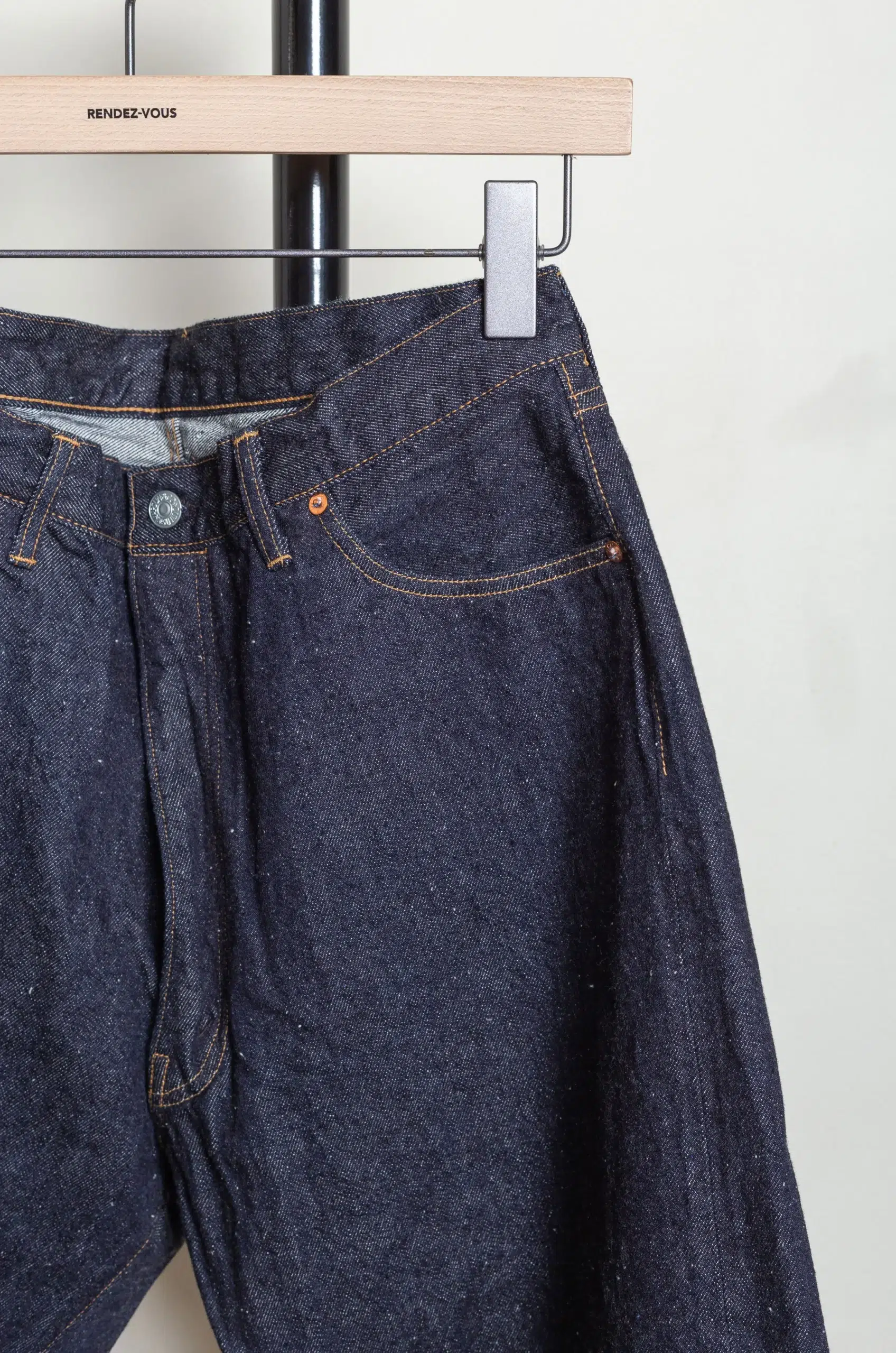 Kaptain Sunshine - KSBS205DZ 5P Straight Denim Pants - INDIGO ONE WASH