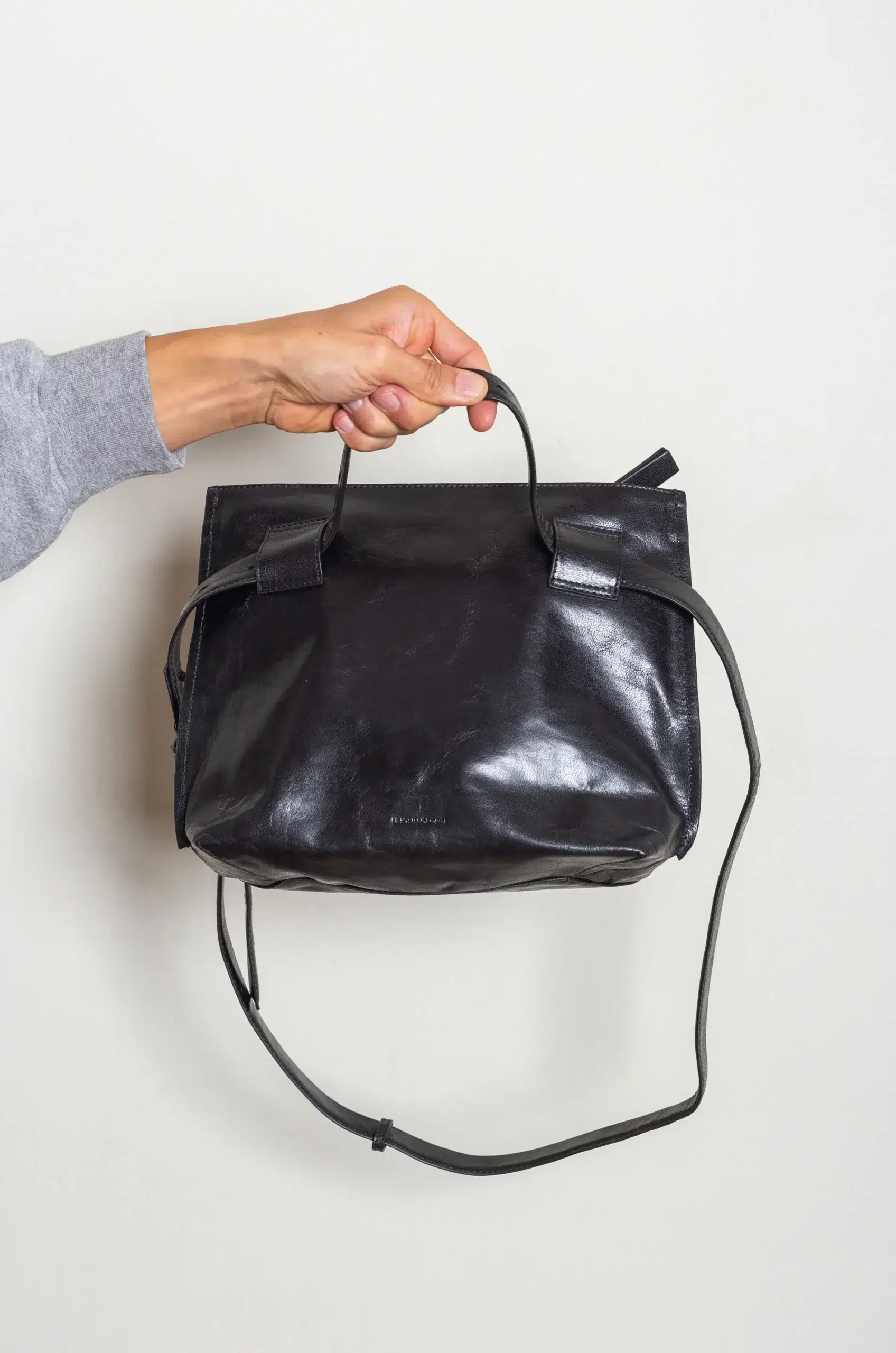 LIHANN GEORGE - SIENI CRUSHED GRAIN - BLACK